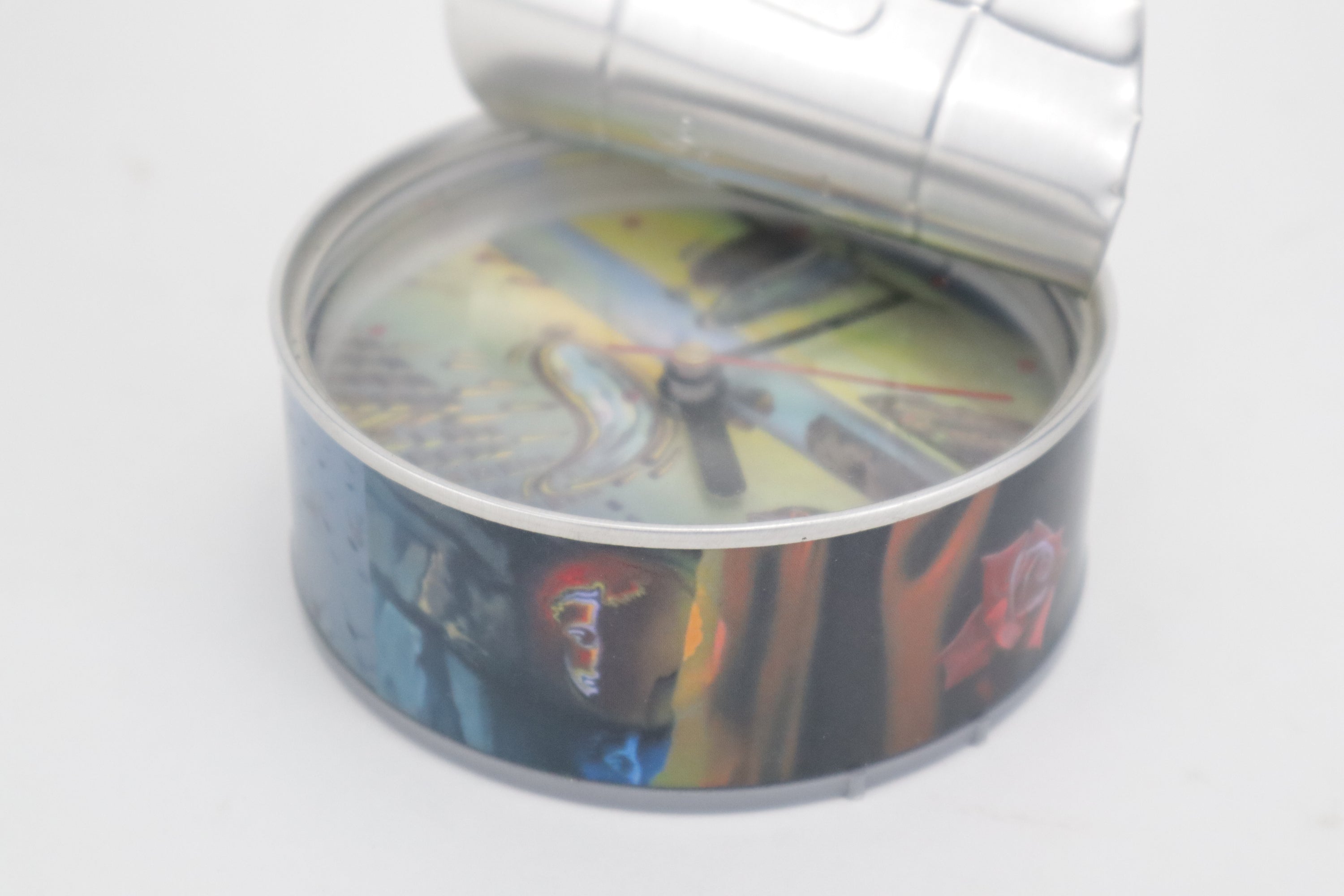 "CANNED TIME" Clock