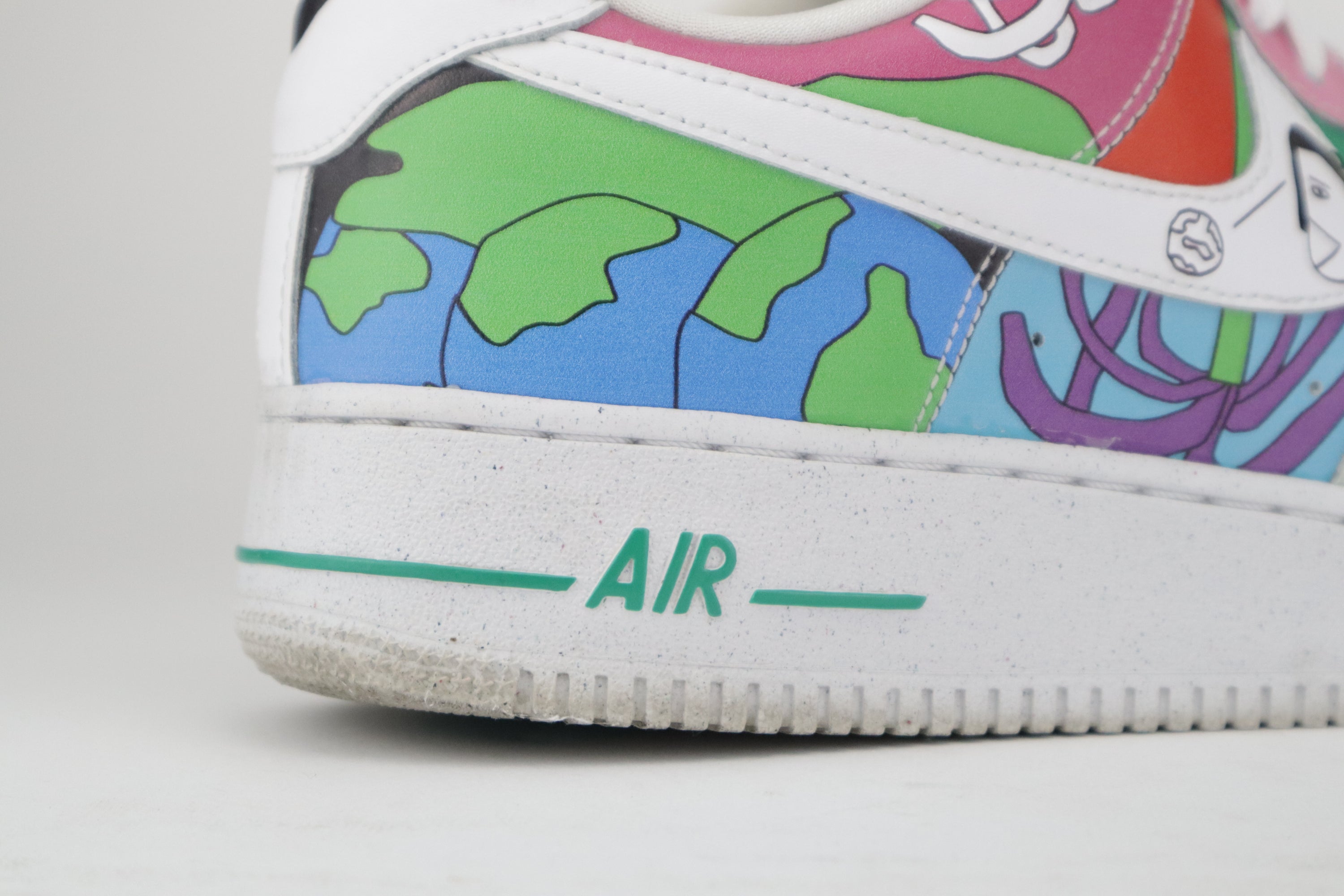 FLYLEATHER AIR FORCE 1 QS X RUOHAN WANG