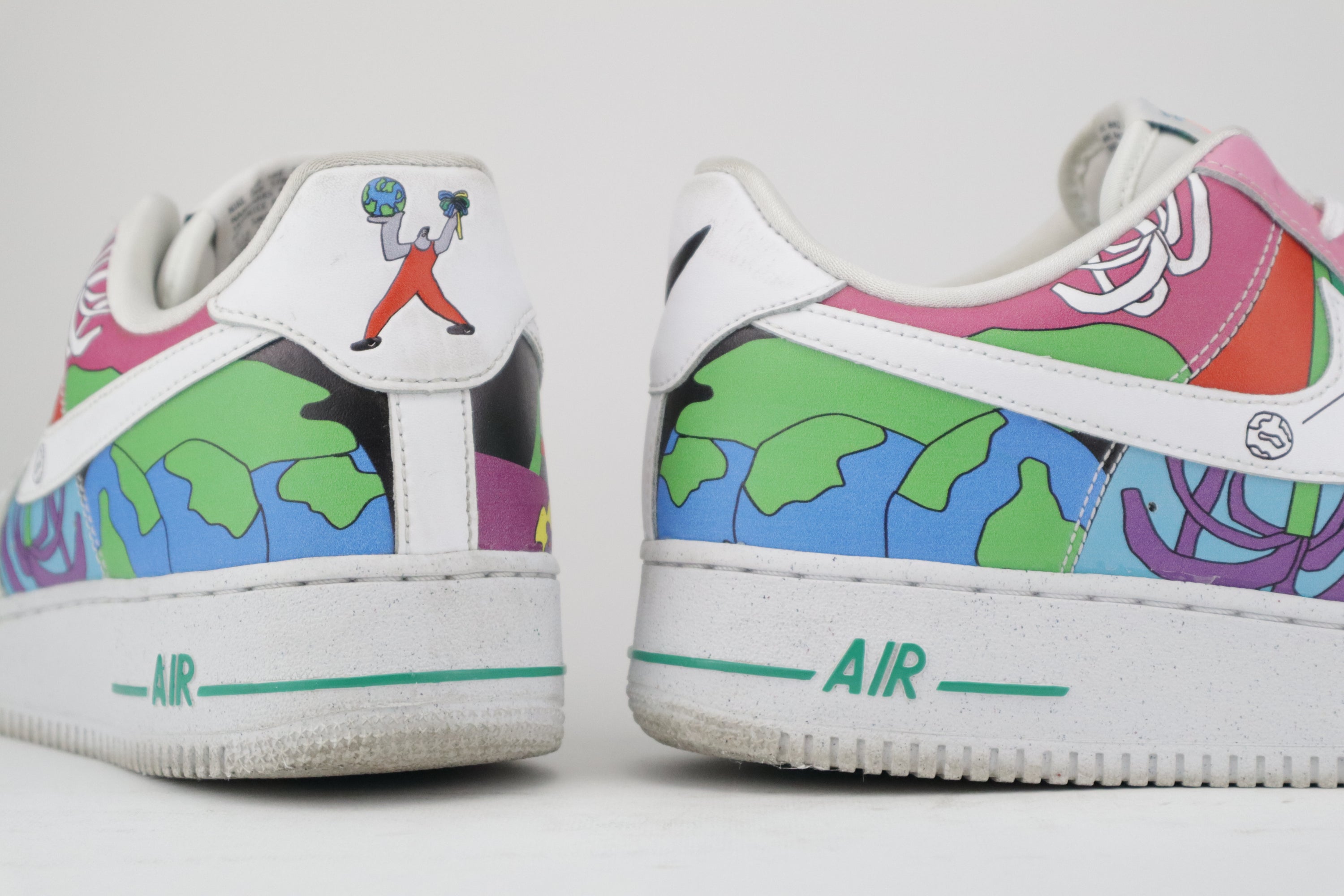 FLYLEATHER AIR FORCE 1 QS X RUOHAN WANG