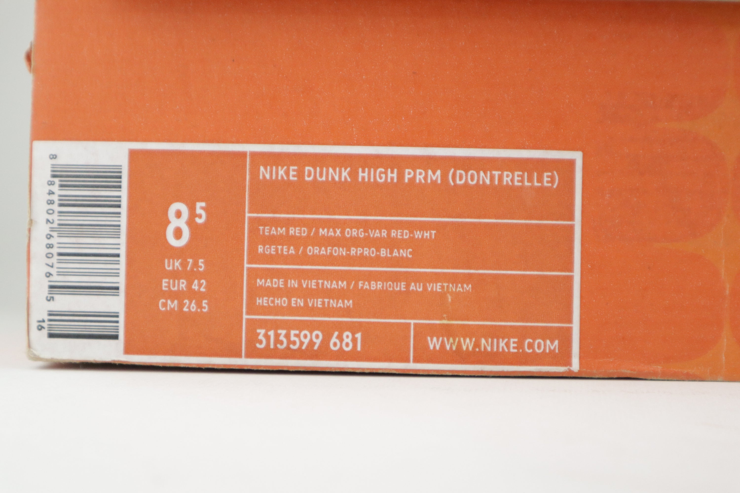 DUNK HIGH PREMIUM "DONTRELLE WILLIS"