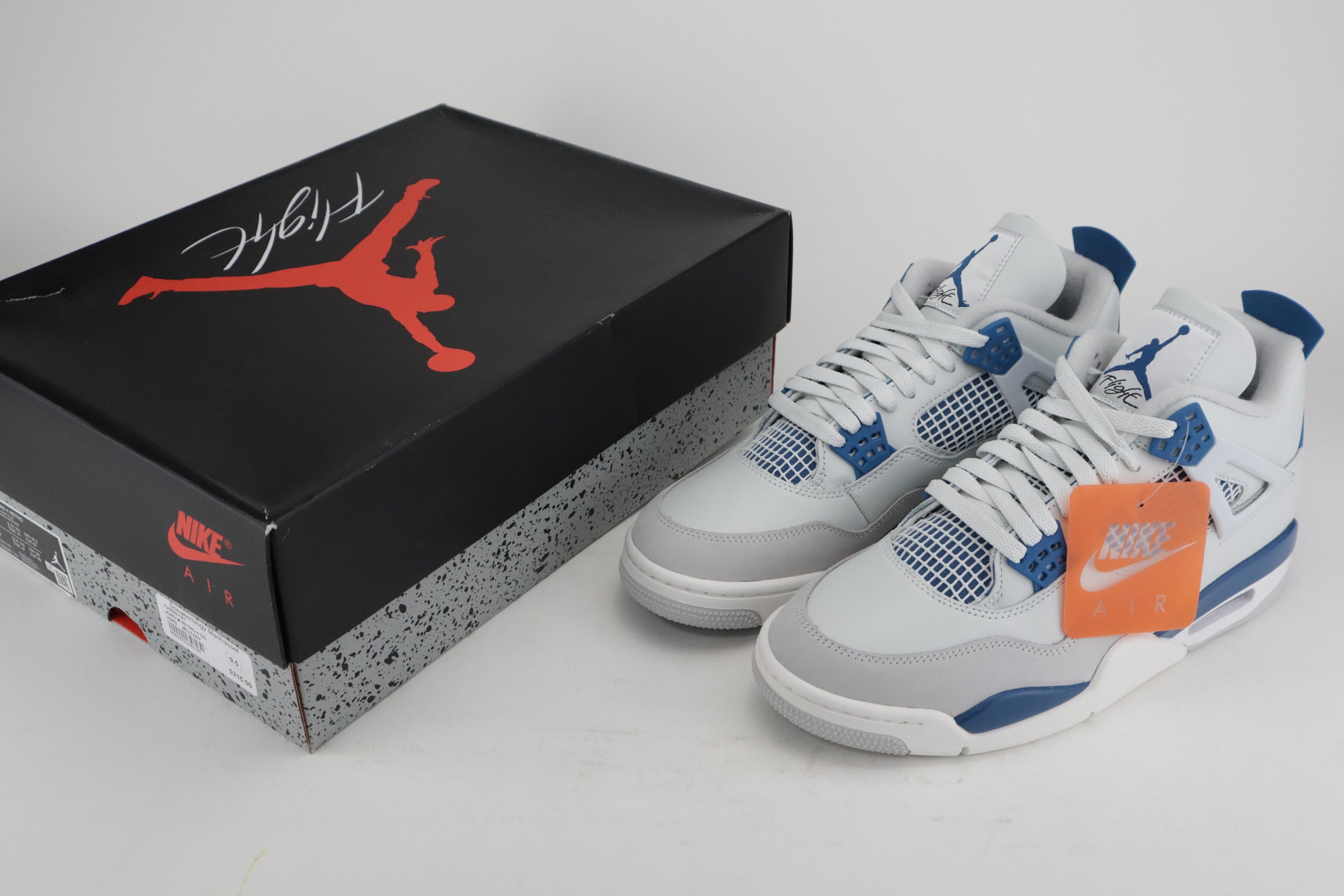 RETRO 4 "MILITRARY BLUE"