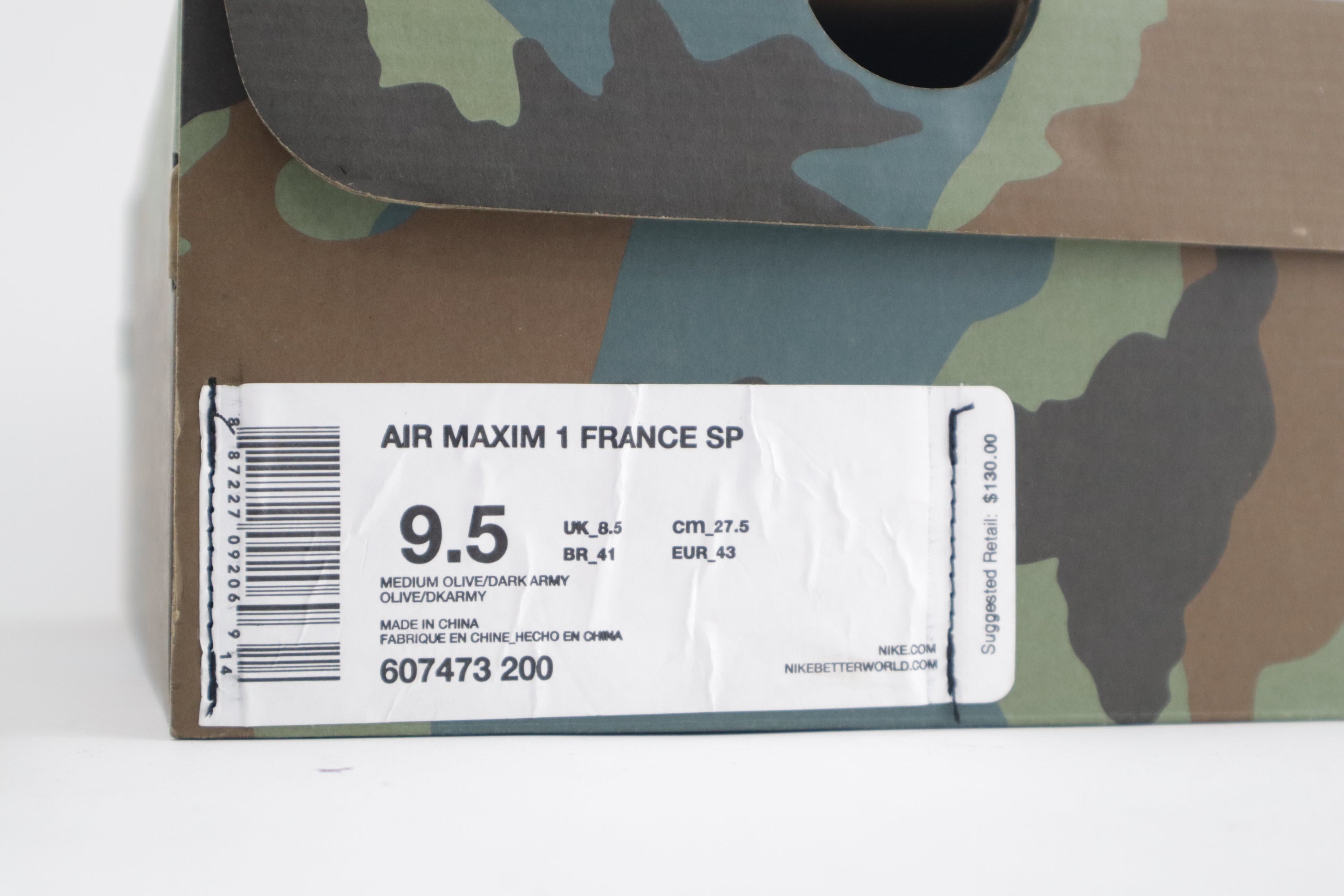 AIR MAX 1 COUNTRY CAMO PACK "FRANCE"