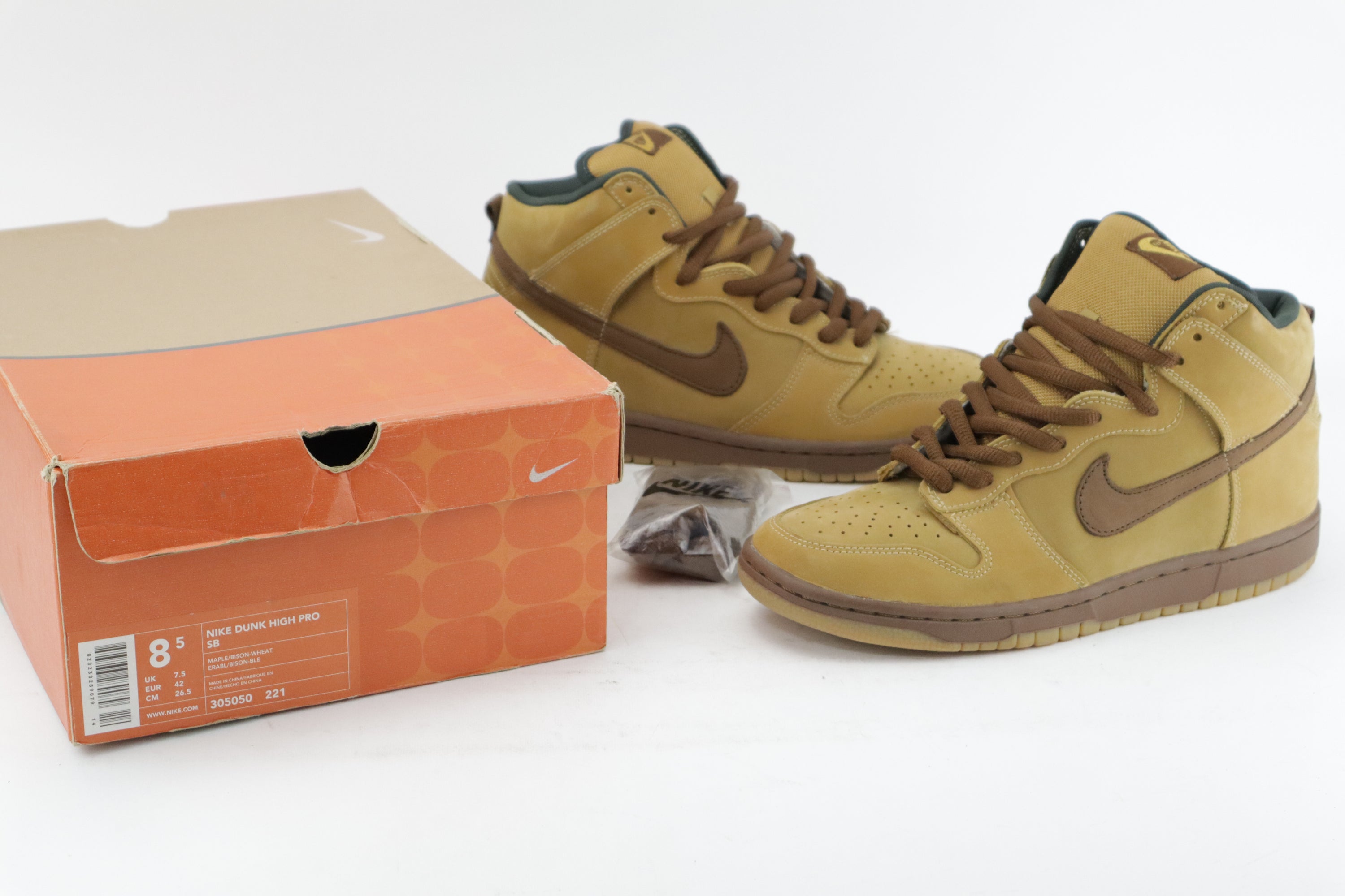 DUNK HIGH PRO SB "BISON / WHEAT"