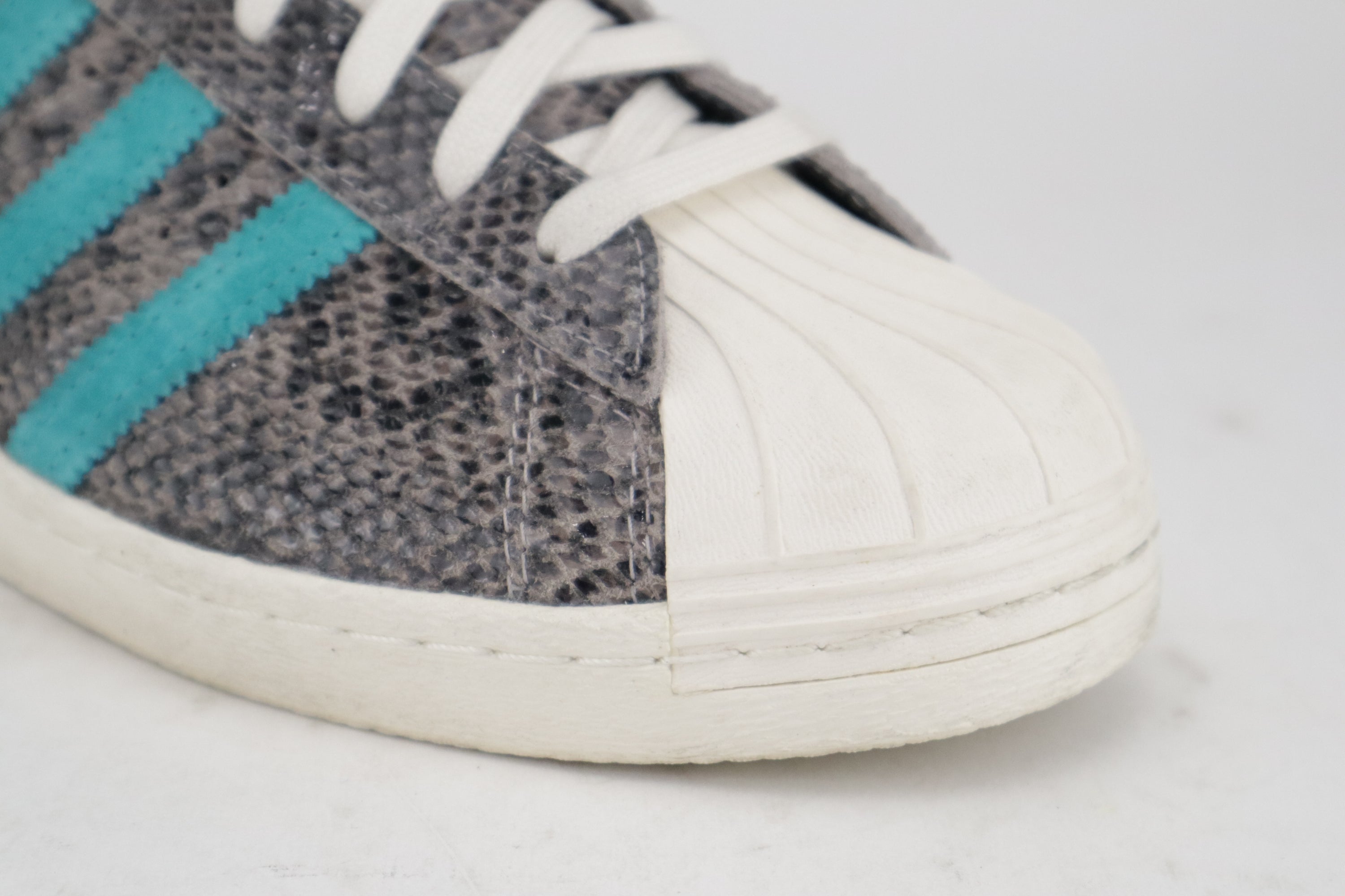 SUPERSTAR 80S "TEAL SNAKESKIN"