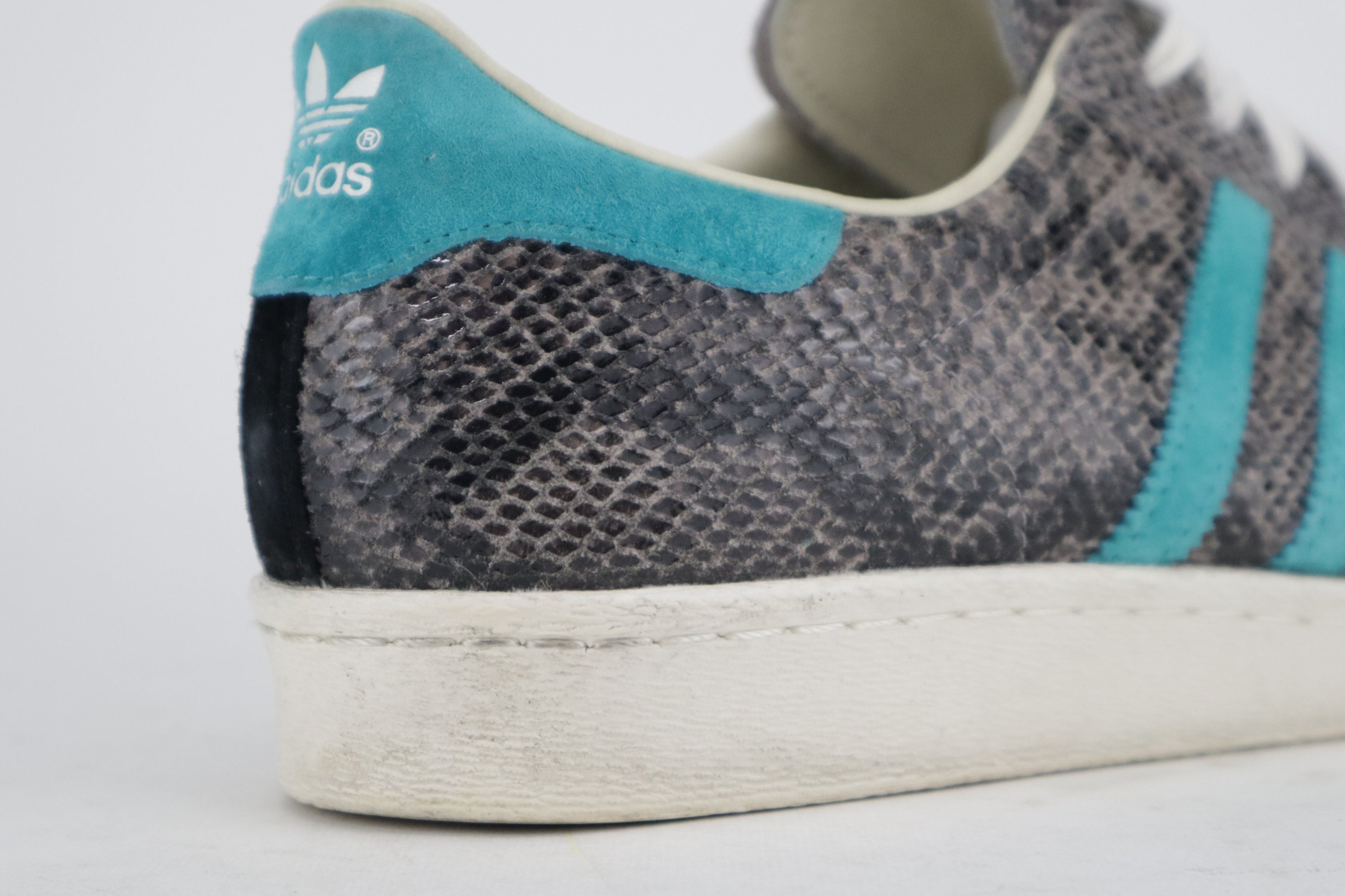 SUPERSTAR 80S "TEAL SNAKESKIN"