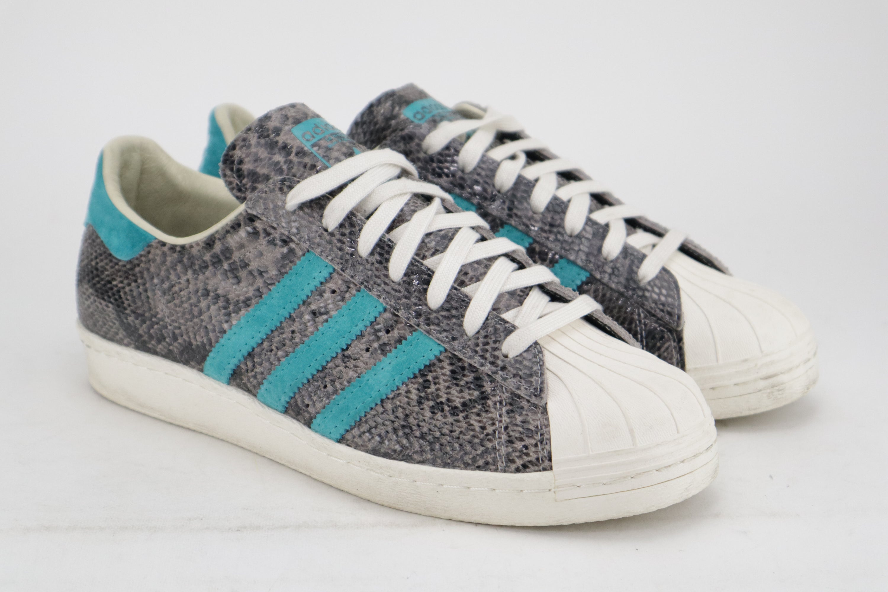 SUPERSTAR 80S "TEAL SNAKESKIN"