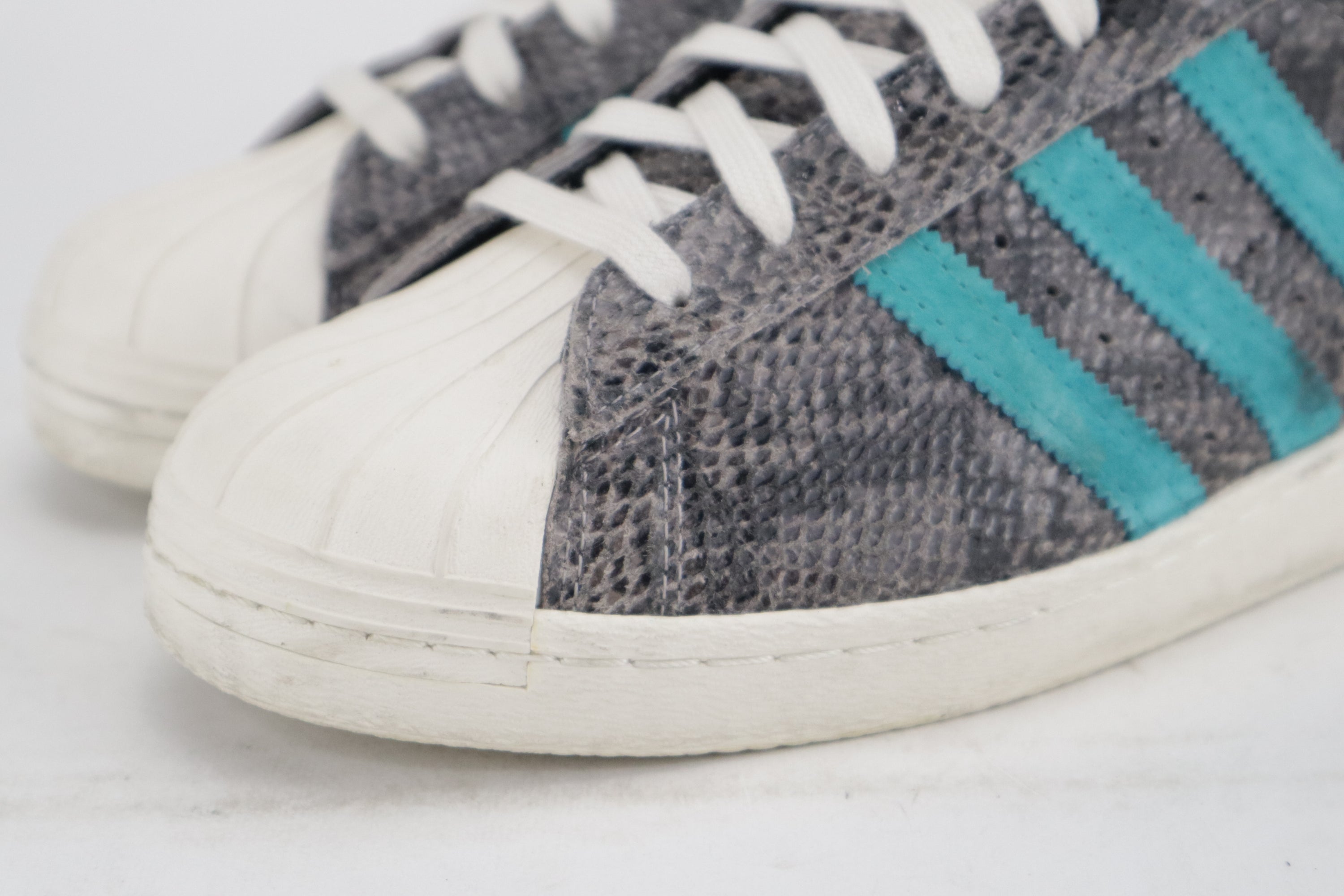 SUPERSTAR 80S "TEAL SNAKESKIN"