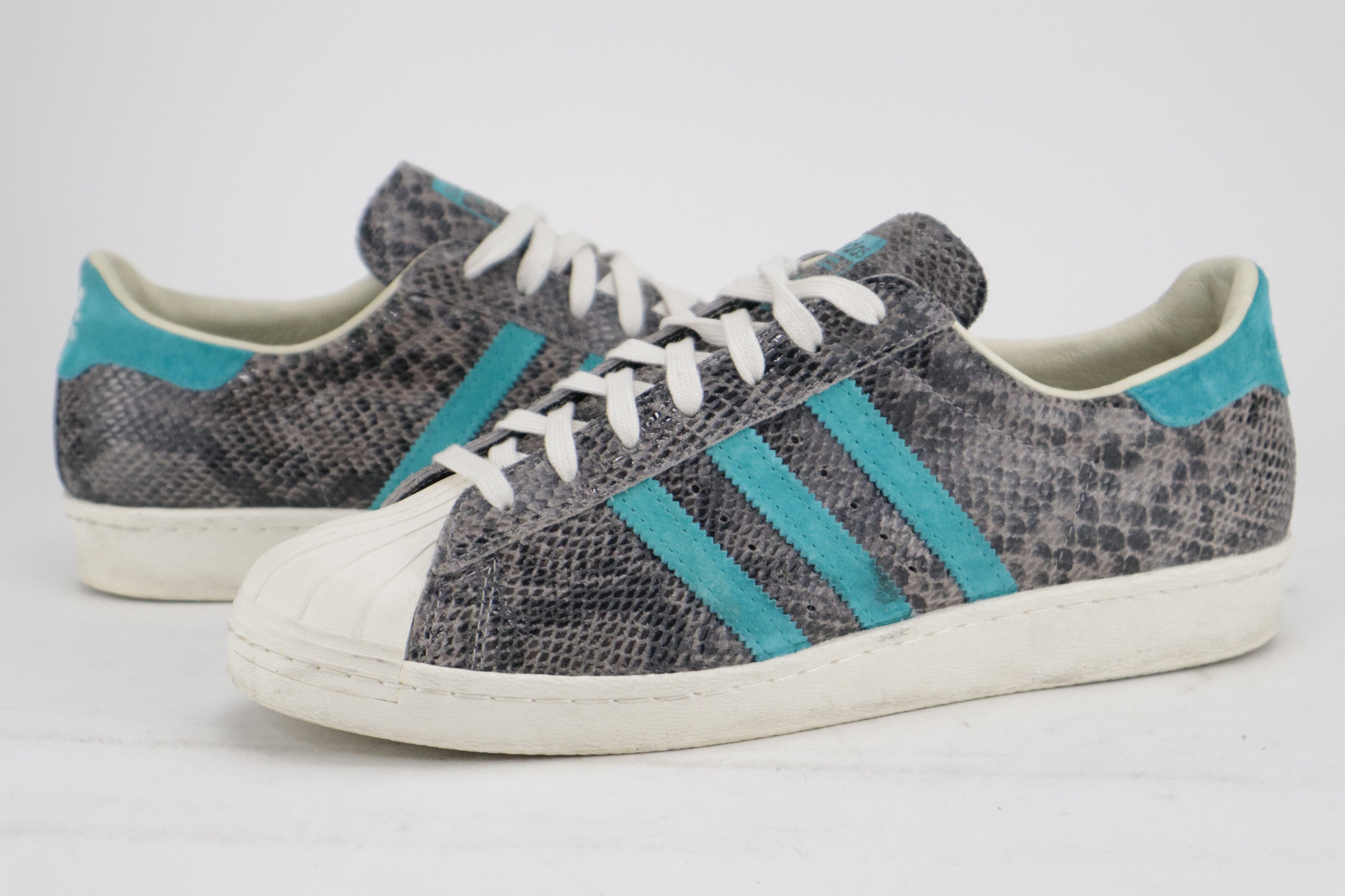 SUPERSTAR 80S "TEAL SNAKESKIN"