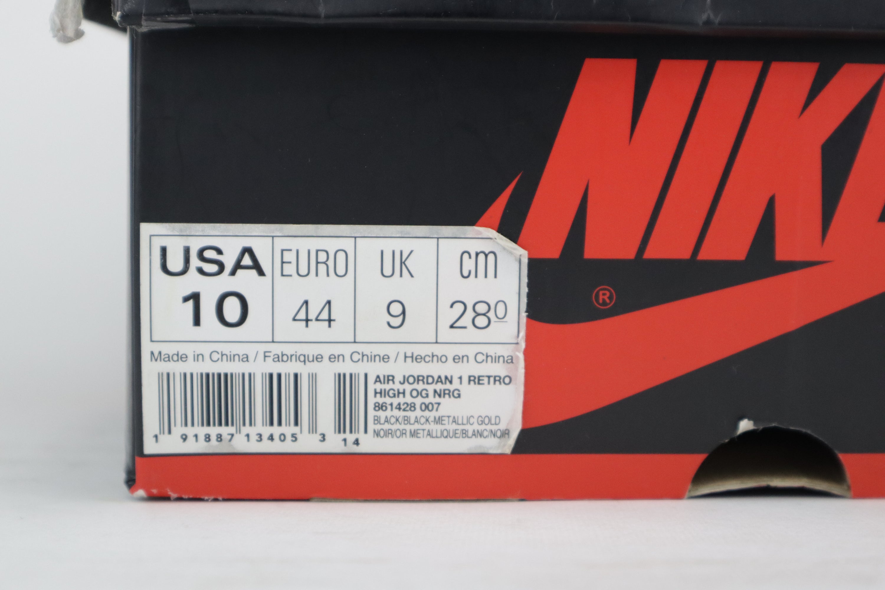 RETRO 1 HIGH OG NRG "GOLD TOE"