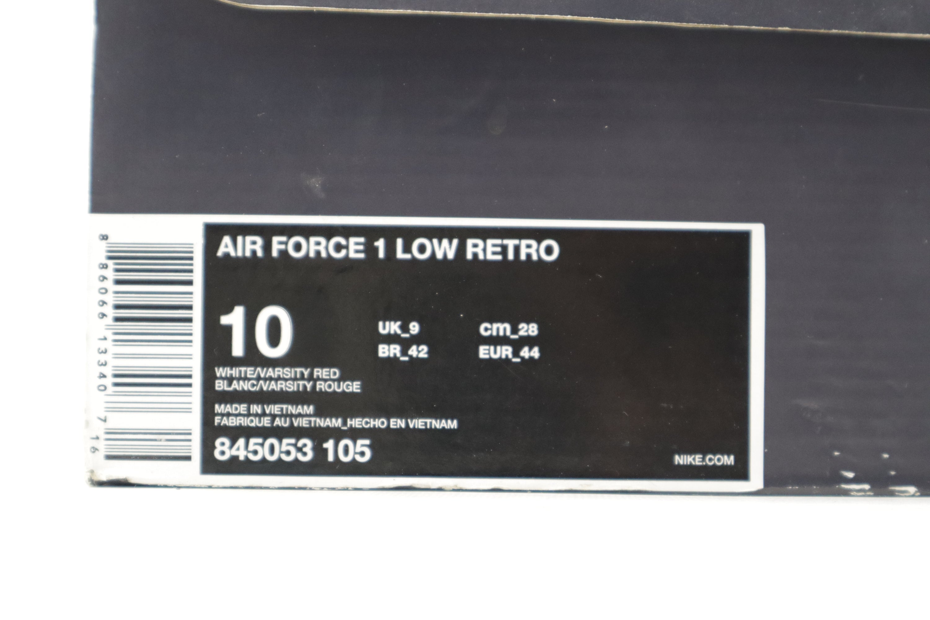 AIR FORCE 1 LOW RETRO "TAWAIN"