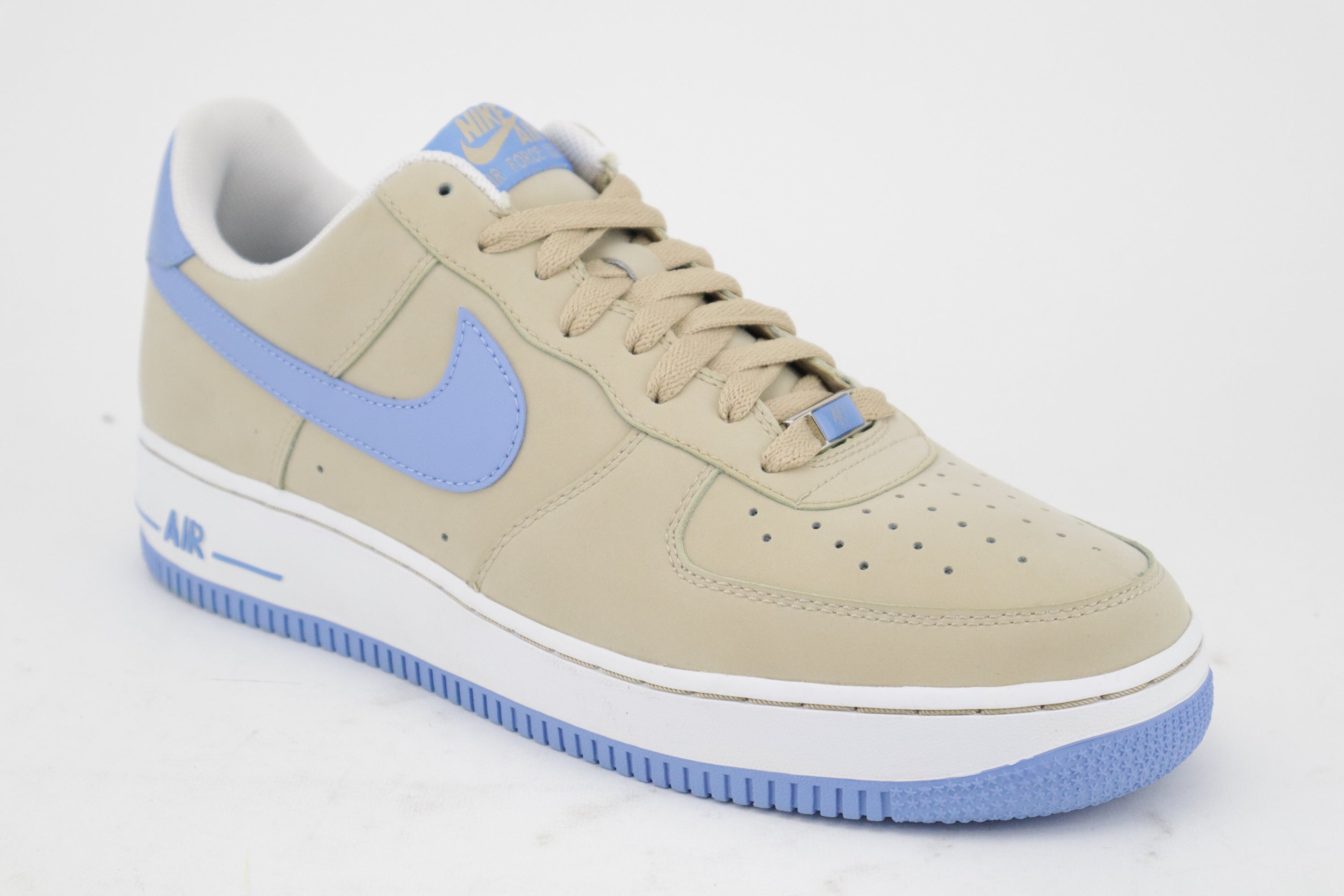 AIR FORCE 1 LOW '07 "LINEN / UNIVERSITY BLUE"