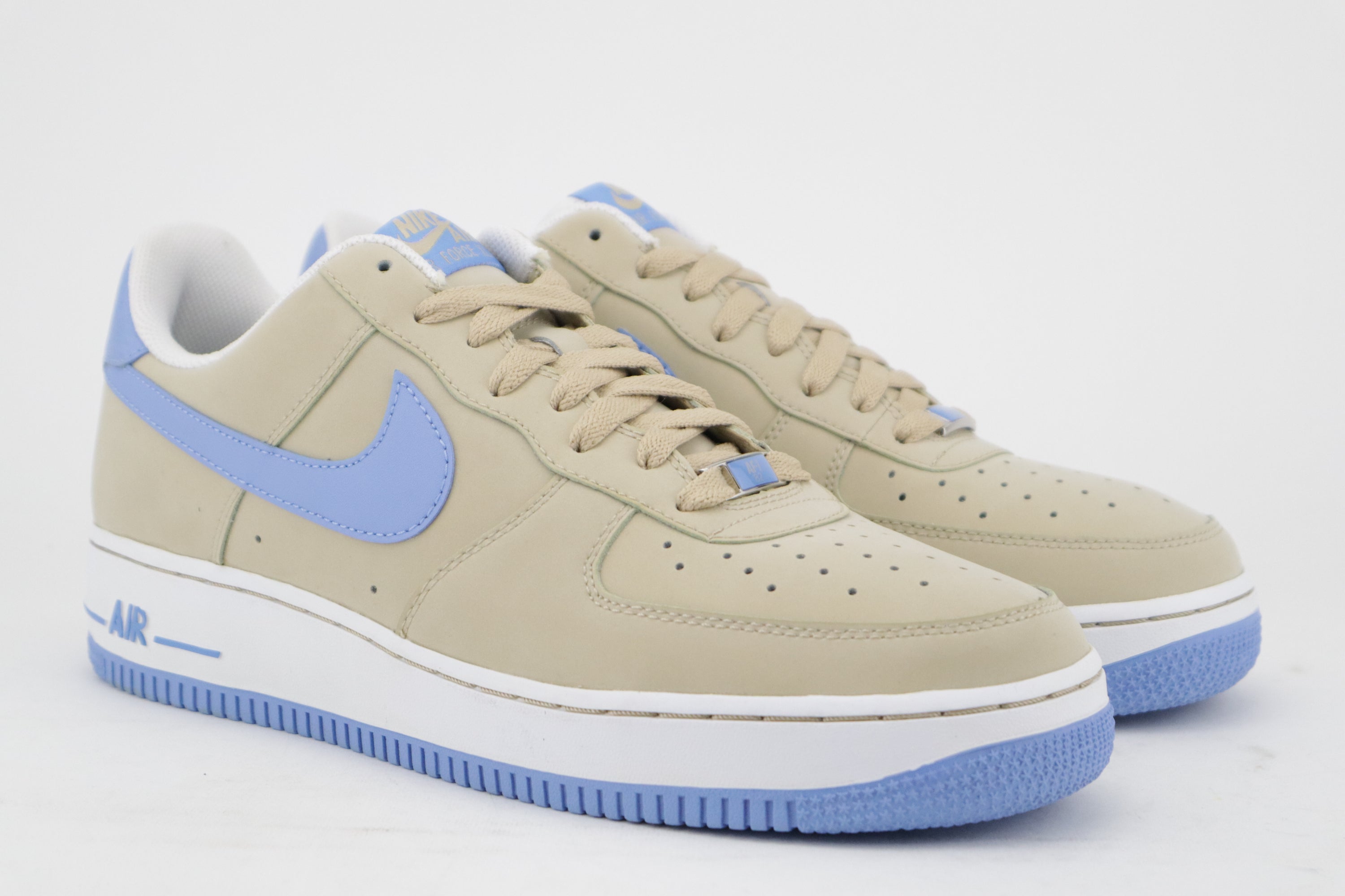 AIR FORCE 1 LOW '07 "LINEN / UNIVERSITY BLUE"