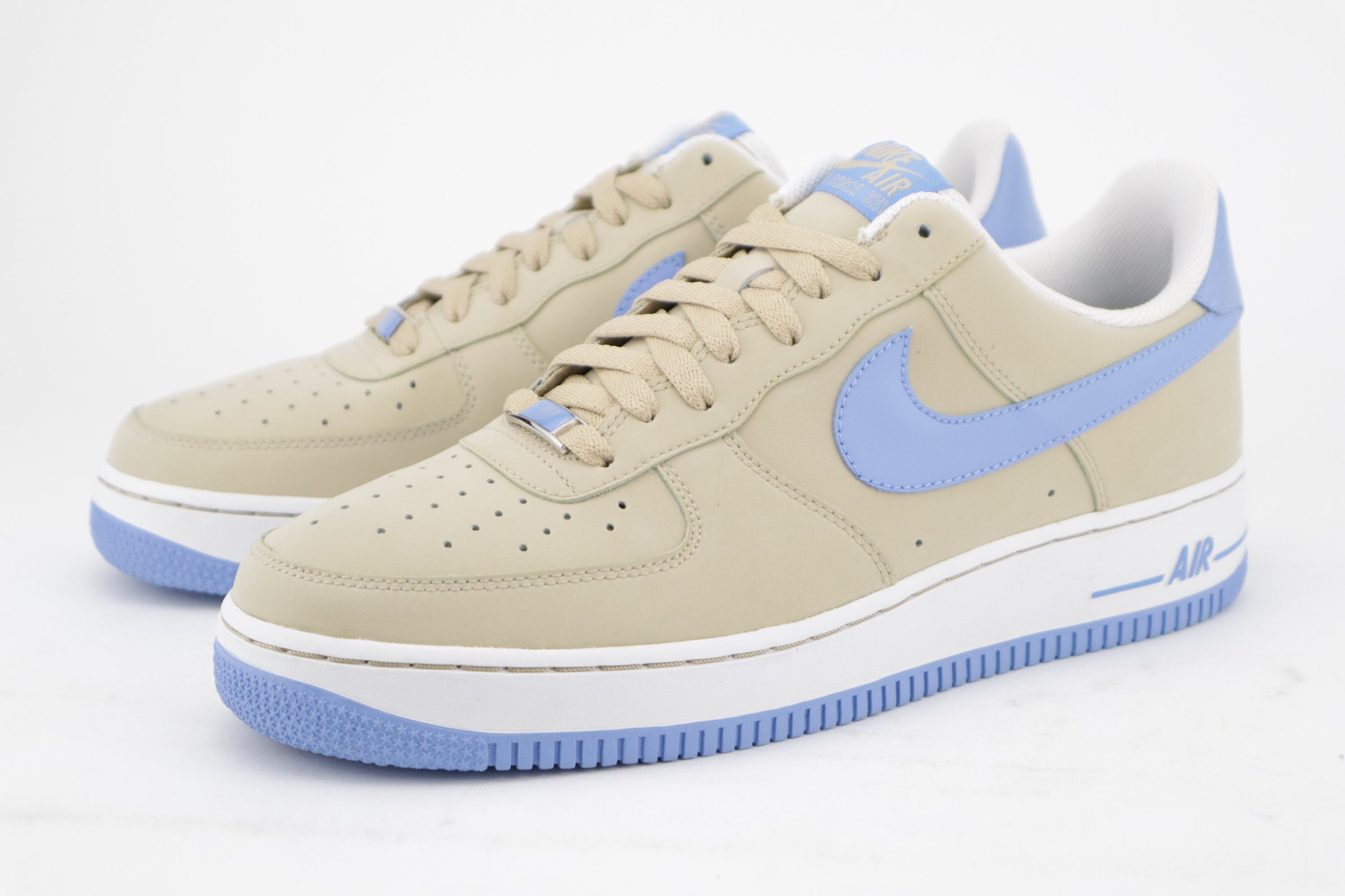 AIR FORCE 1 LOW '07 "LINEN / UNIVERSITY BLUE"