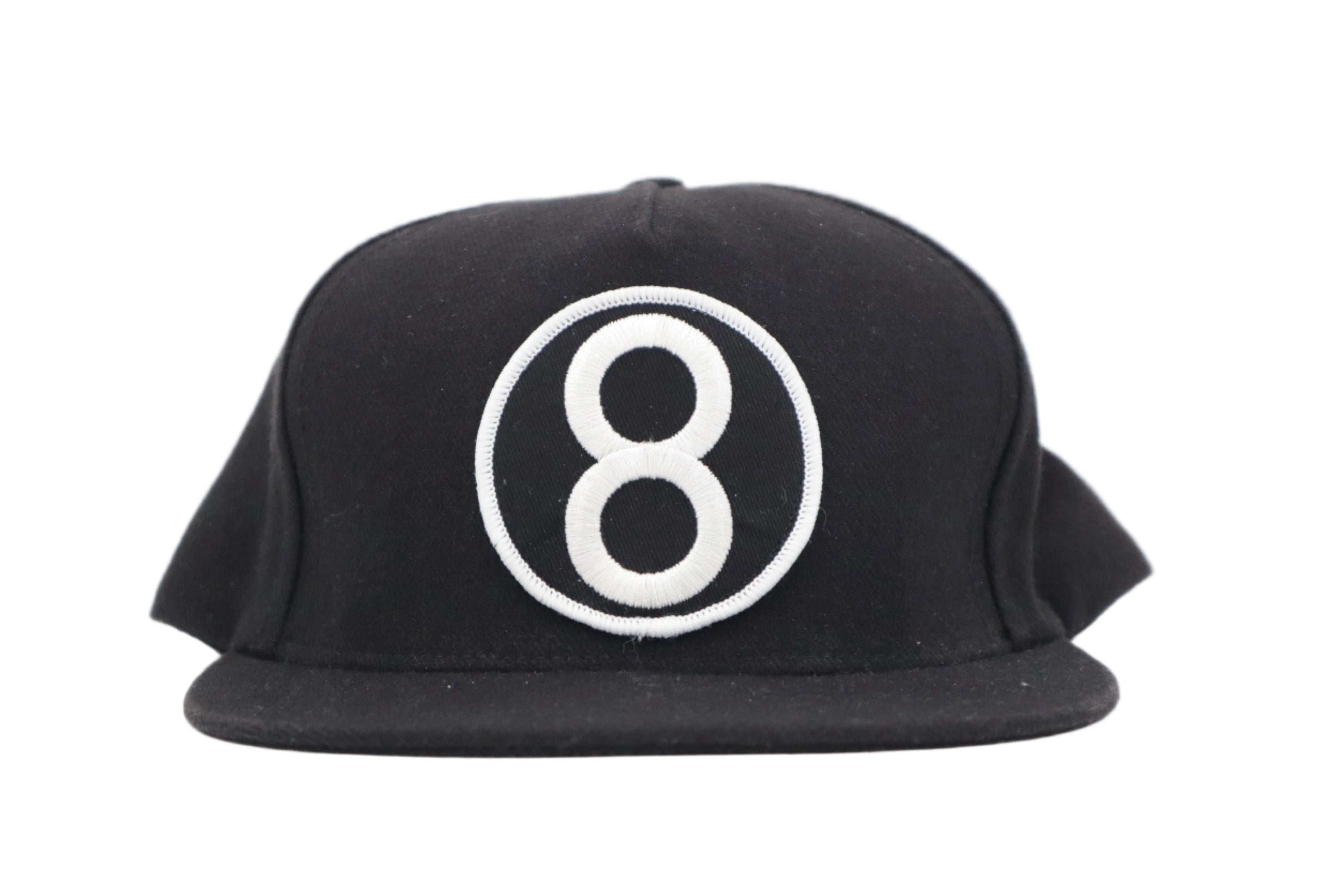 SS12 8 BALL SNAPBACK - BLACK