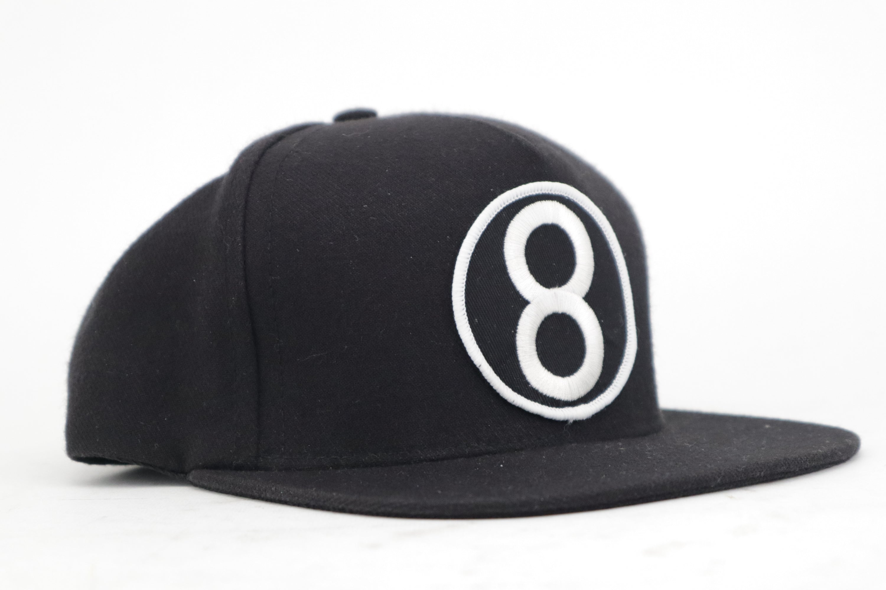 SS12 8 BALL SNAPBACK - BLACK