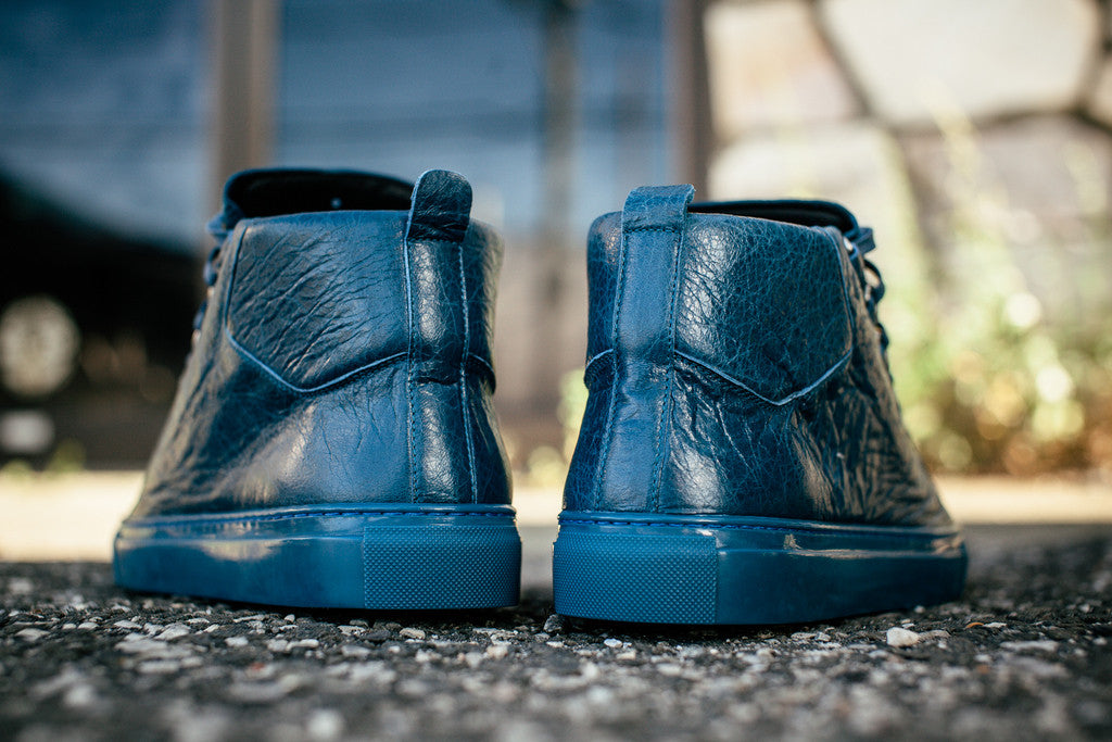 BALENCIAGA ARENA HIGH "TORRENT BLUE" - thesneakerspy