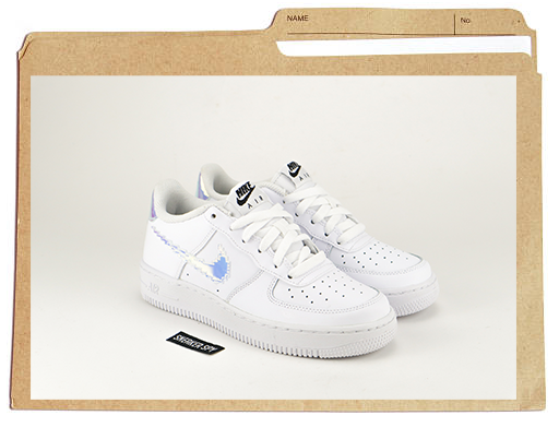 NIKE AIR FORCE LV8 "DIGITAL SWOOSH PIXEL" GS (GRADE SCHOOL) CW1577 100