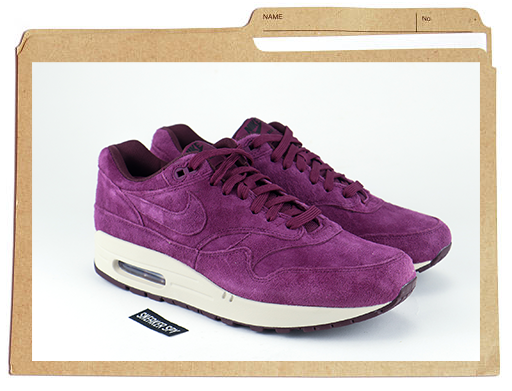 NIKE AIR MAX 1 PREMIUM "BORDEAUX" 875844 602