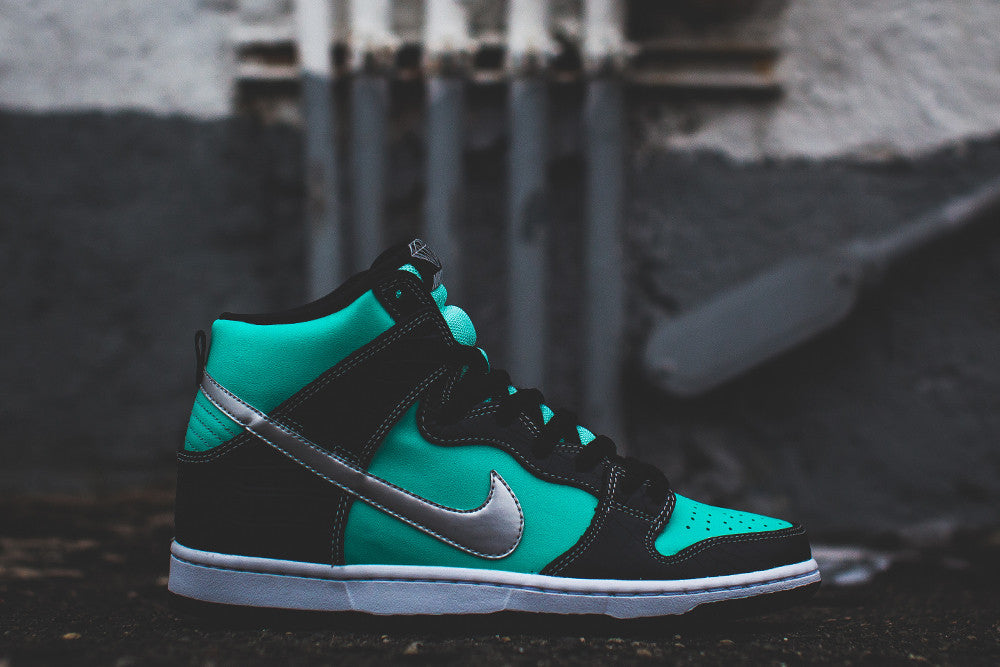 NIKE DUNK HIGH PREMIUM X DIAMOND "TIFFANY" 653599 400 2014