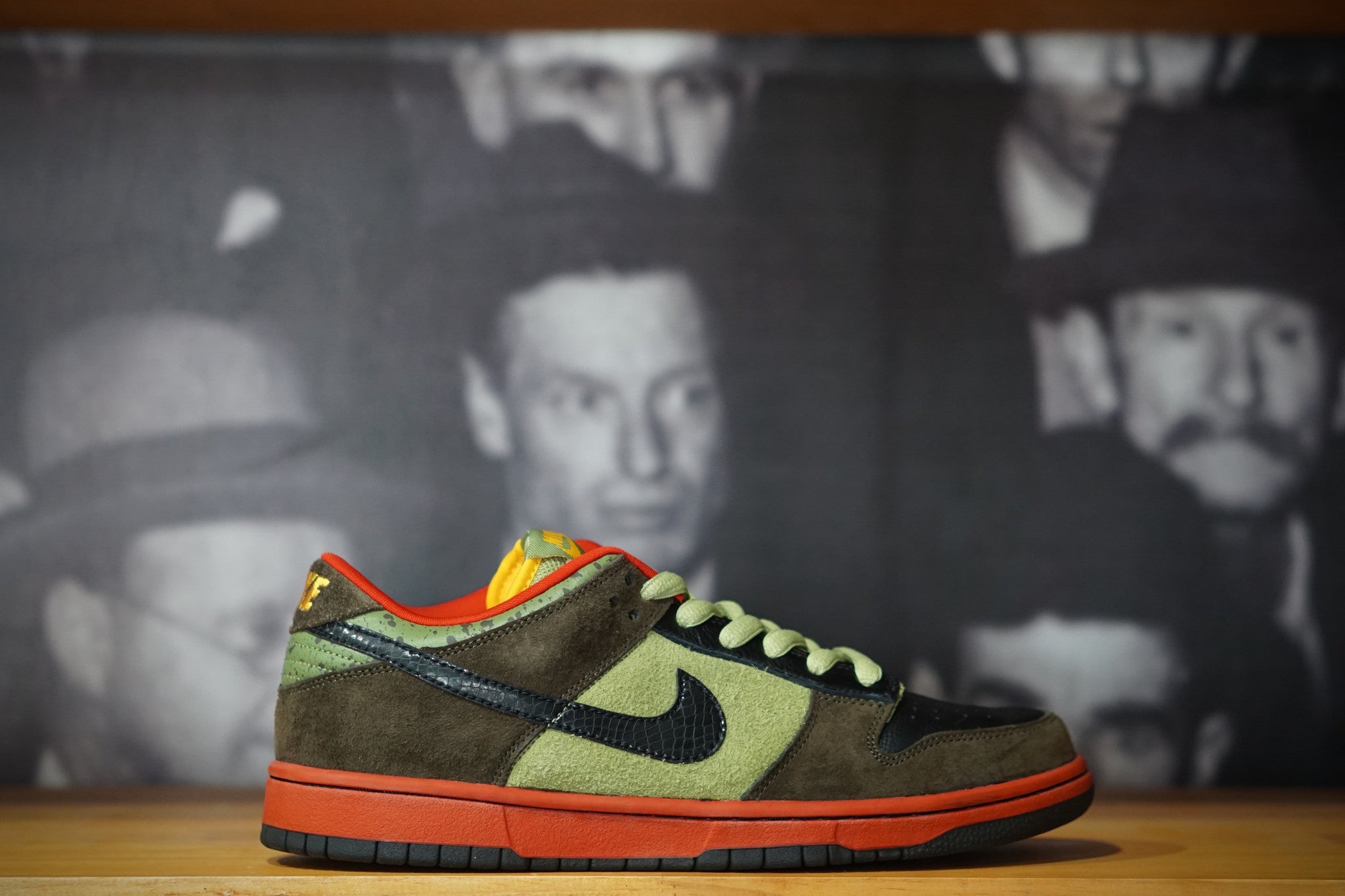 NIKE SB DUNK LOW PREMIUM "ASPARAGUS" 313170-302 - thesneakerspy