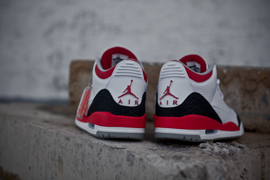 AIR JORDAN RETRO 3 "FIRE RED" 136064-120 - thesneakerspy