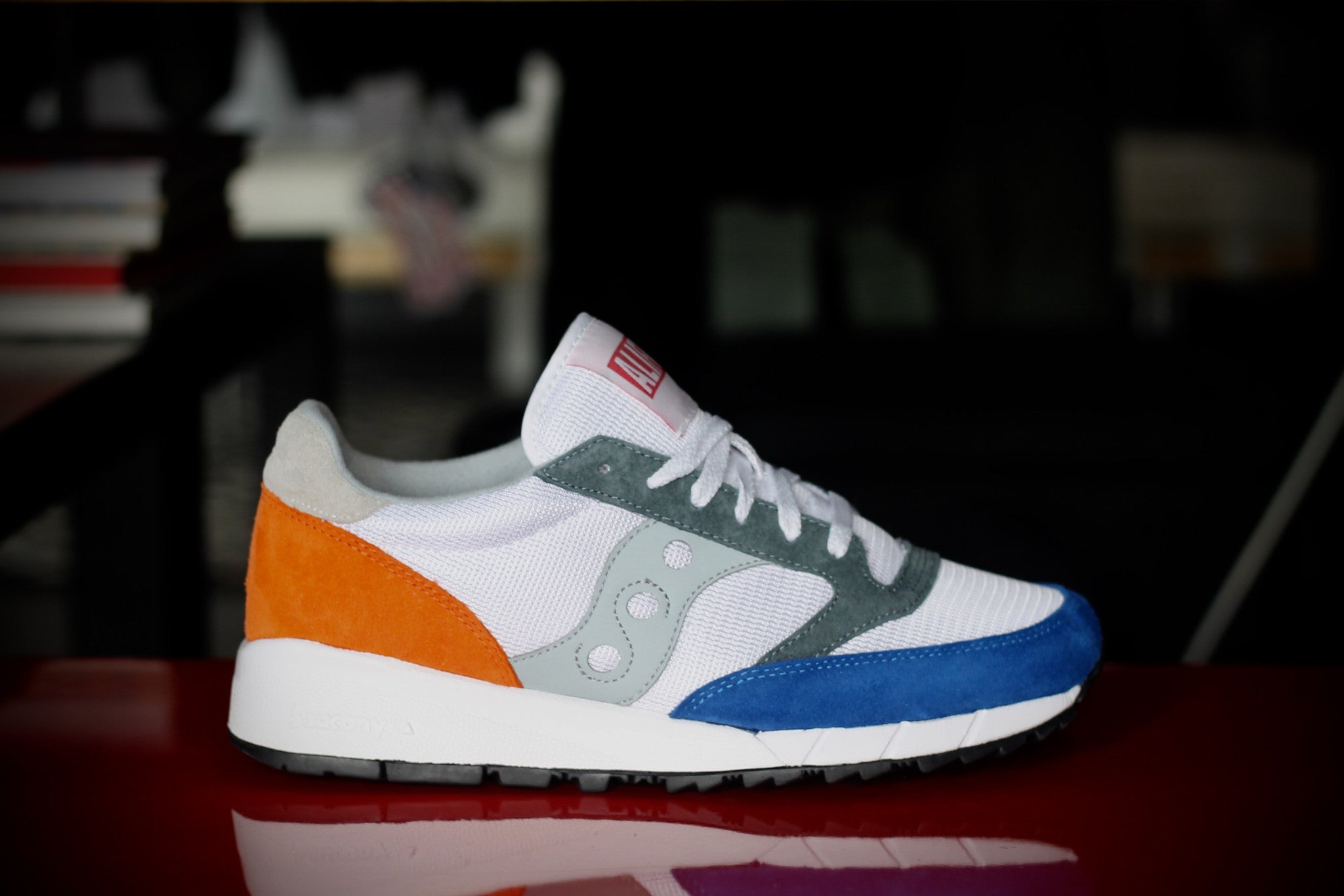 SAUCONY JAZZ 91 X ALIFE ORANGE/BLUE S70252-2 - thesneakerspy