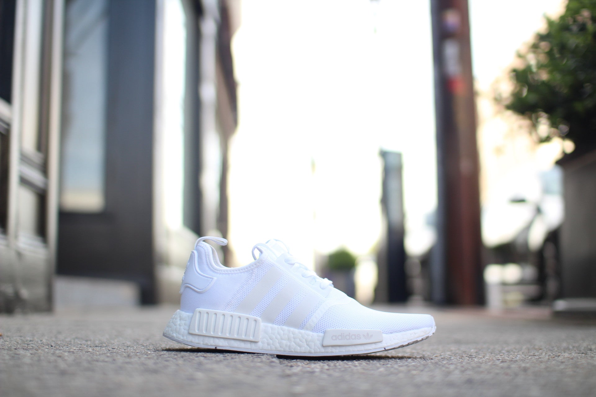 ADIDAS NMD R1 "WHITE" BA7245 - thesneakerspy