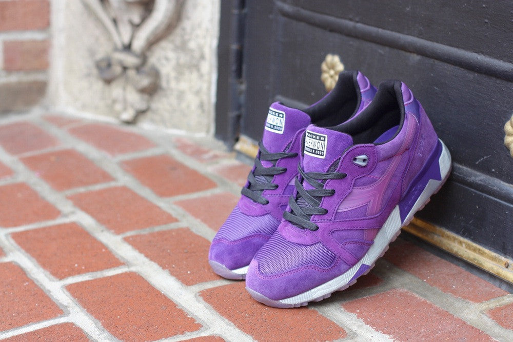 DIADORA N9000 X RAEKWON X PACKER SHOES "PURPLE TAPE" - thesneakerspy