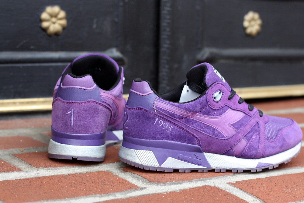 DIADORA N9000 X RAEKWON X PACKER SHOES "PURPLE TAPE" - thesneakerspy