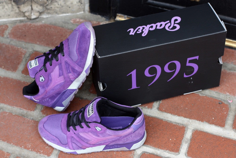 DIADORA N9000 X RAEKWON X PACKER SHOES "PURPLE TAPE" - thesneakerspy