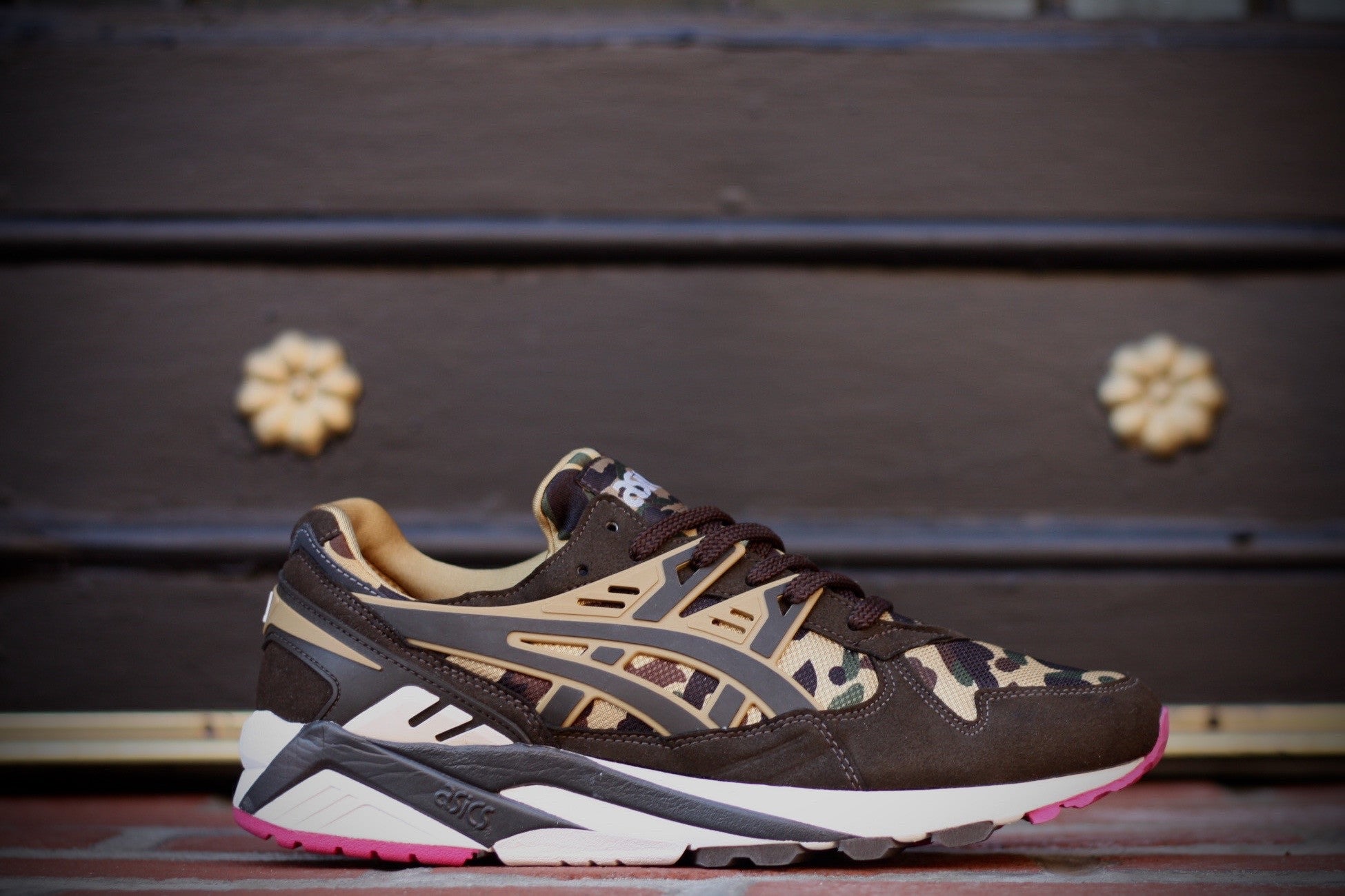 ASICS GEL KAYANO X BAPE BATHING APE CAMO - thesneakerspy