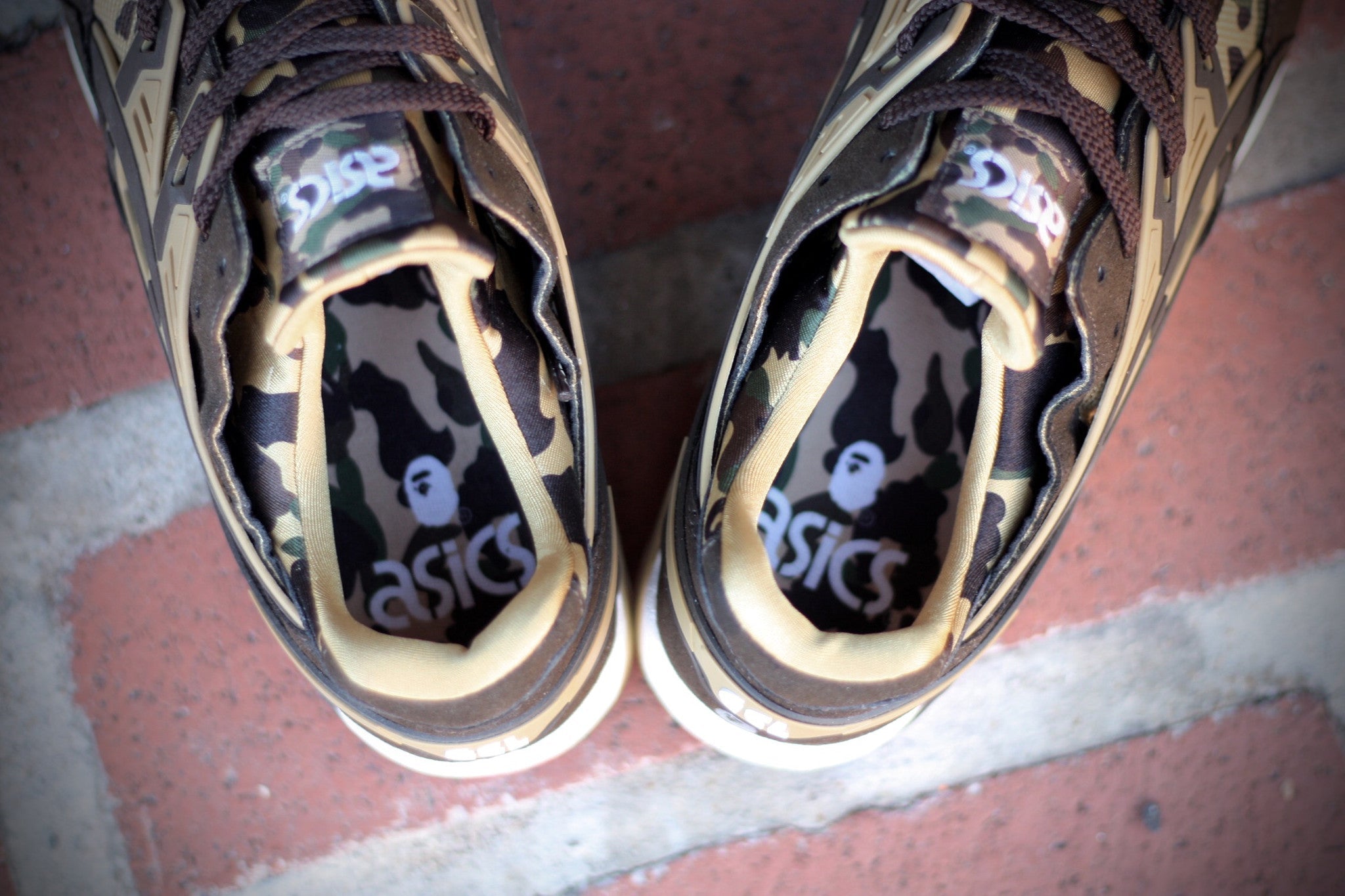 ASICS GEL KAYANO X BAPE BATHING APE CAMO - thesneakerspy