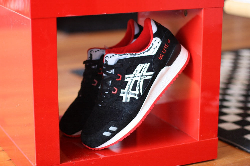 ASICS GEL LYTE 3 X TITOLO 25TH ANNIVERSARY "PAPER CUT" H50VK 9001 - thesneakerspy