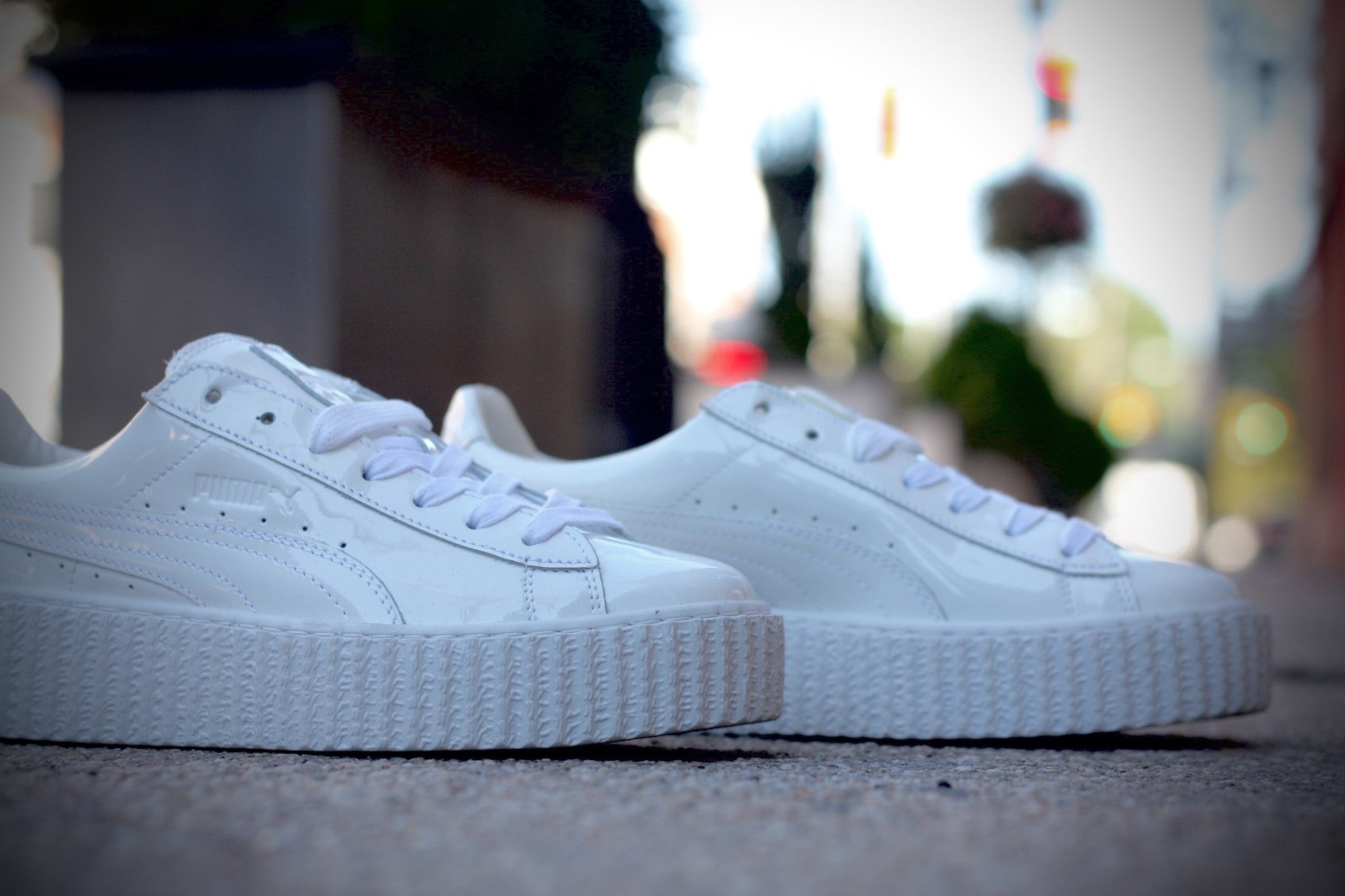 PUMA CREEPER X RIHANNA WHITE "FENTY" - thesneakerspy