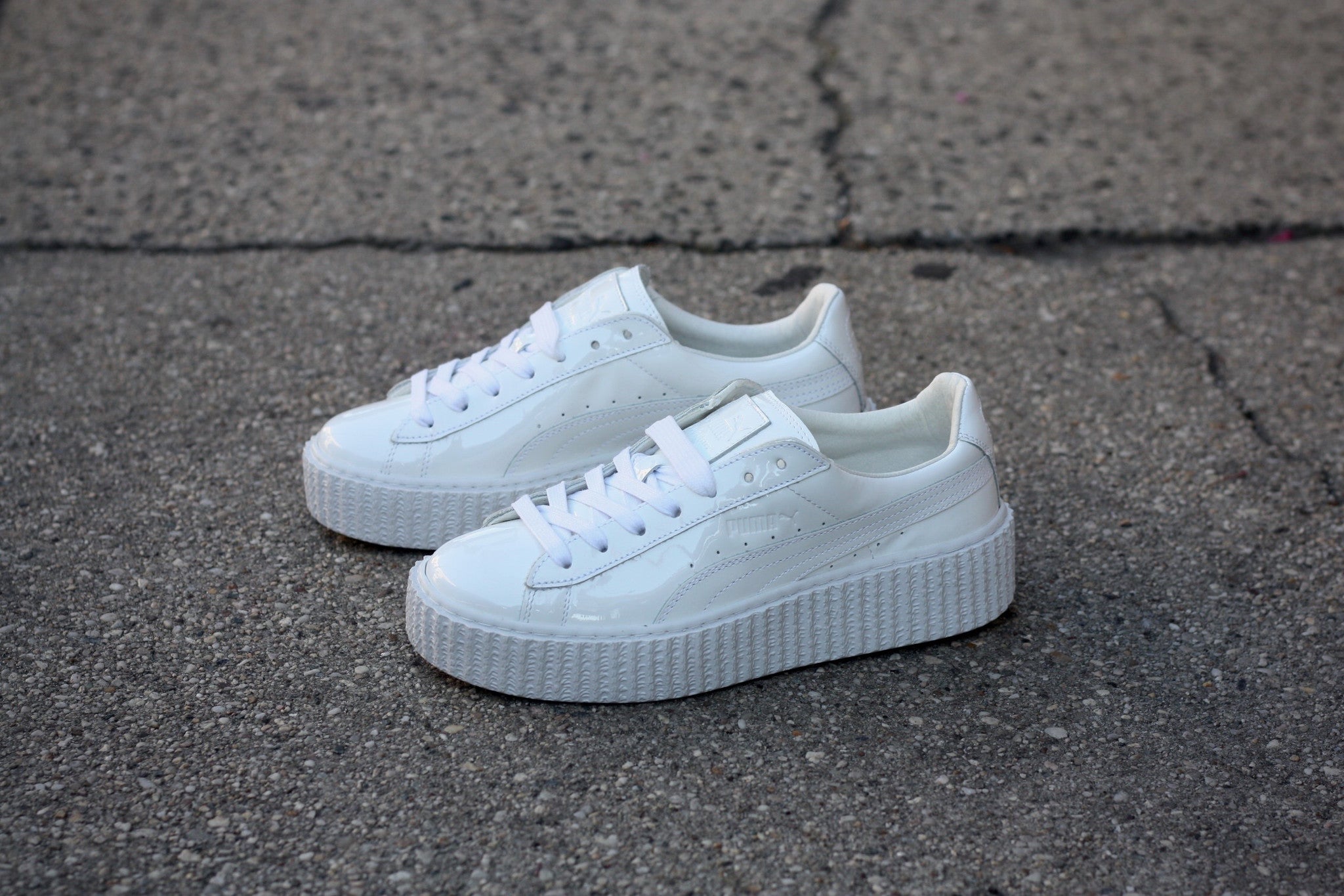 PUMA CREEPER X RIHANNA WHITE "FENTY" - thesneakerspy