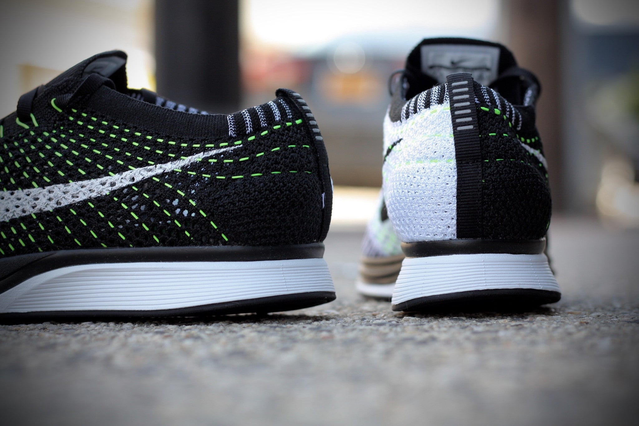 NIKE FLYKNIT RACER "BLACK/WHITE" 3184129-111 - thesneakerspy