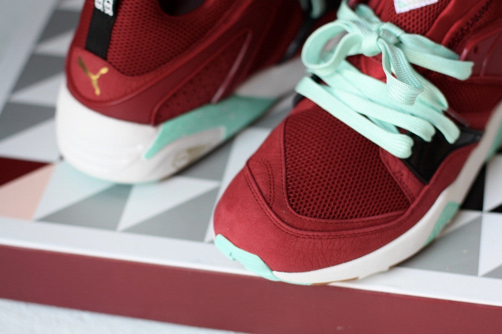 PUMA BLAZE OF GLORY X SNEAKER FREAKER X PACKERS "BLOODBATH" 361044 01 - thesneakerspy