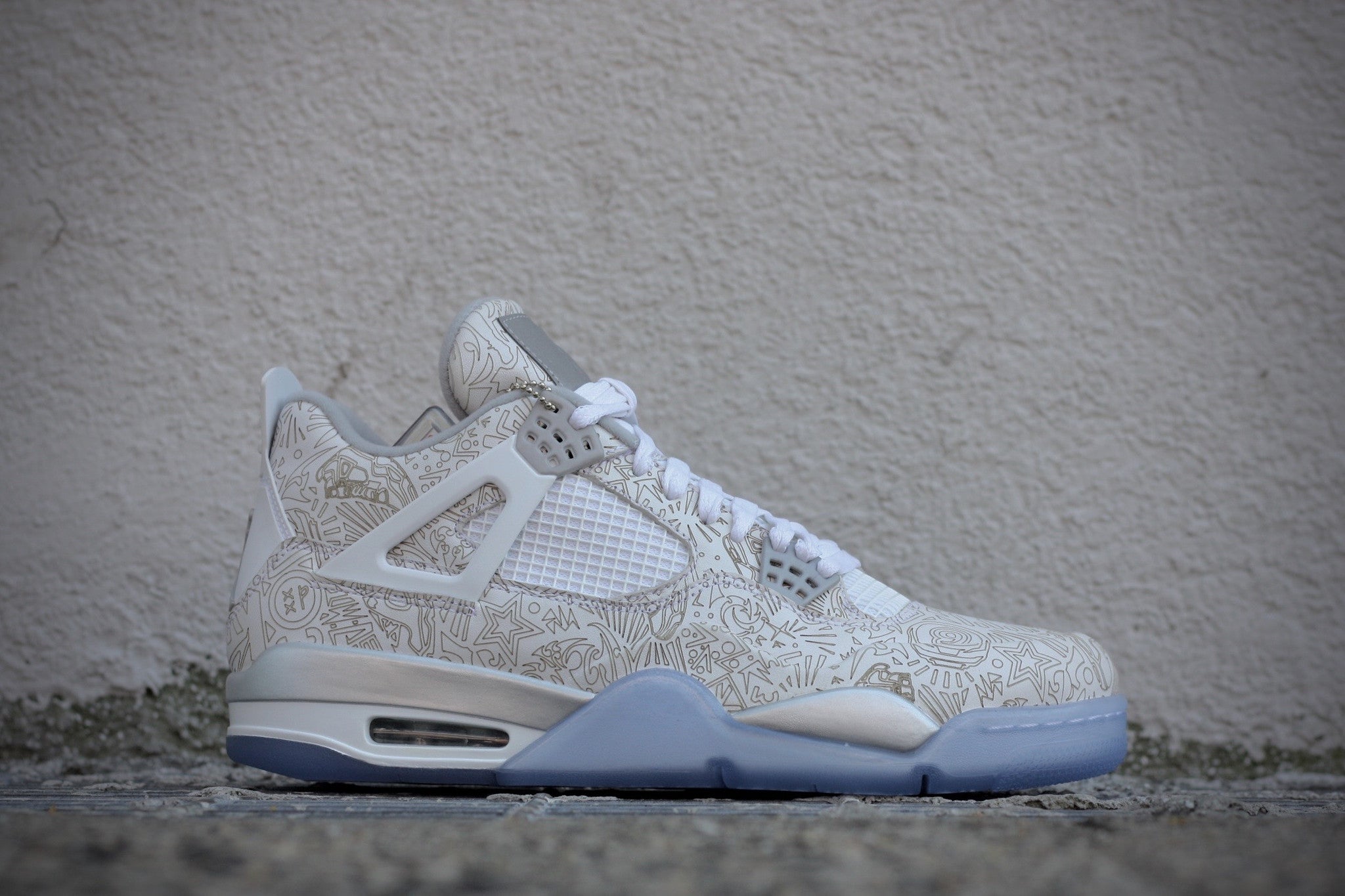 AIR JORDAN RETRO 4 "LASER" 705333-105 - thesneakerspy