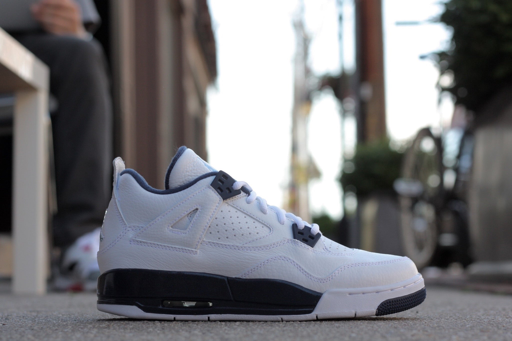 AIR JORDAN RETRO 4 BD "LEGEND BLUE" 408452-107 - thesneakerspy