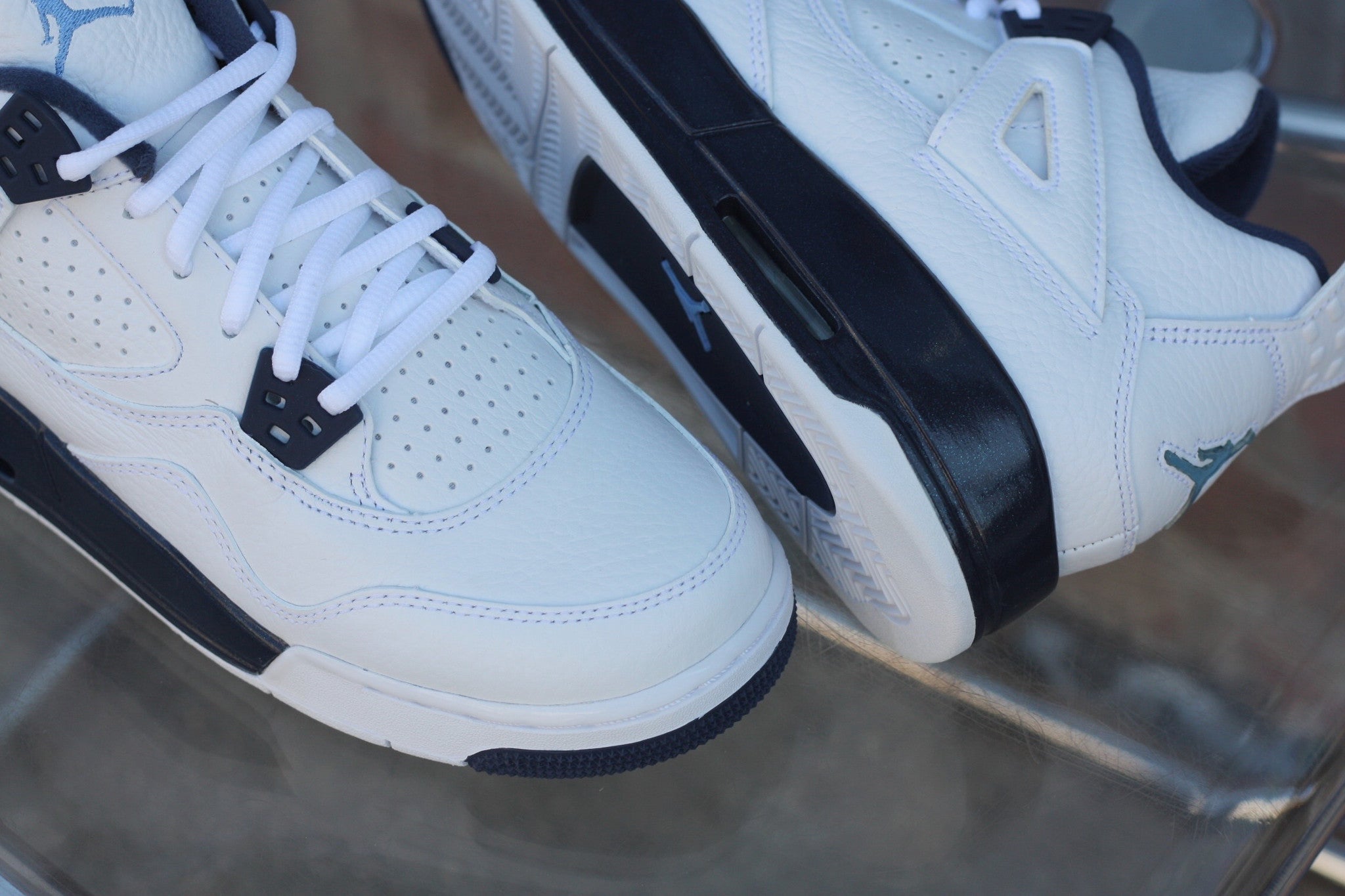 AIR JORDAN RETRO 4 BD "LEGEND BLUE" 408452-107 - thesneakerspy