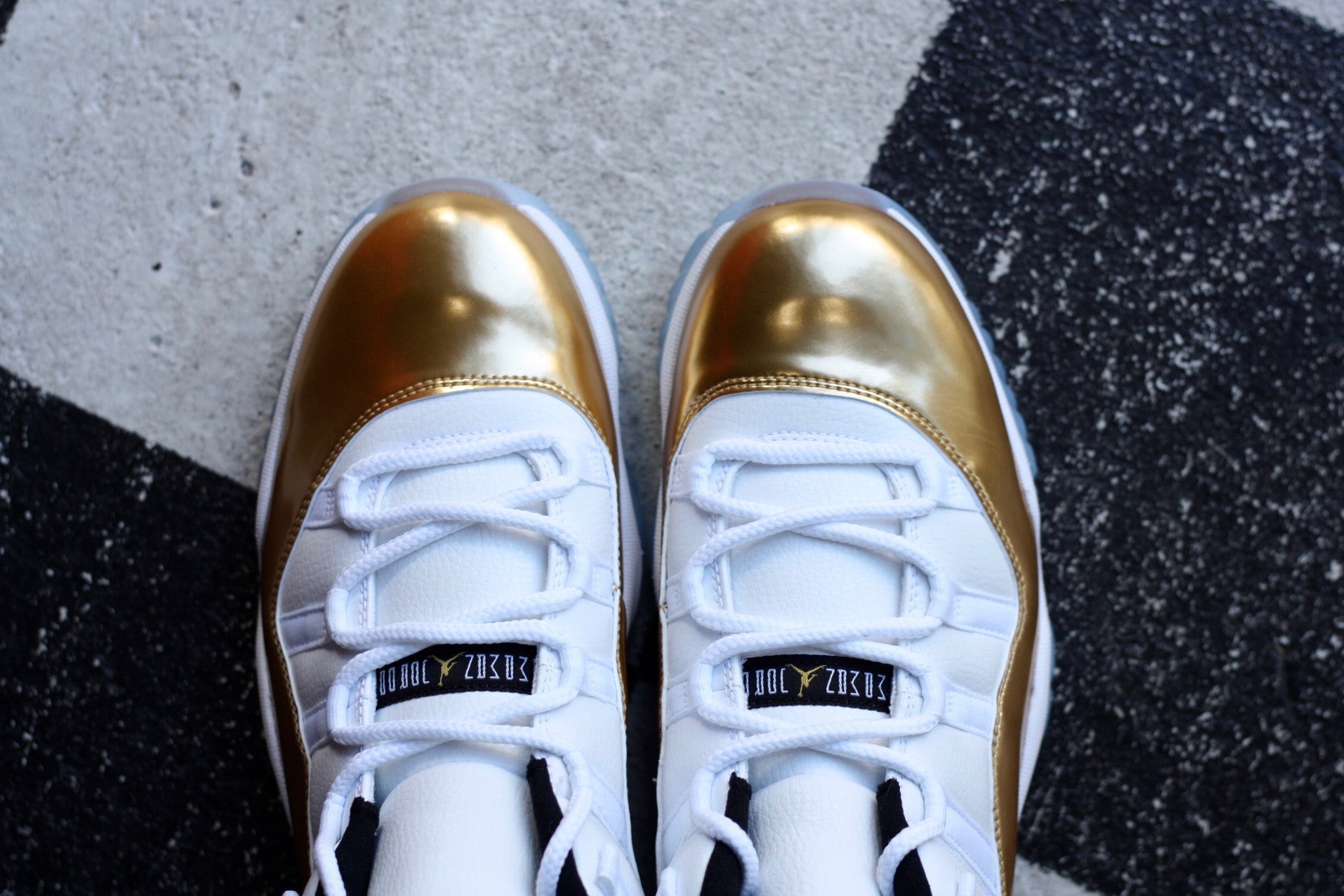 AIR JORDAN RETRO XI "CLOSING CEREMONY" GOLD - thesneakerspy