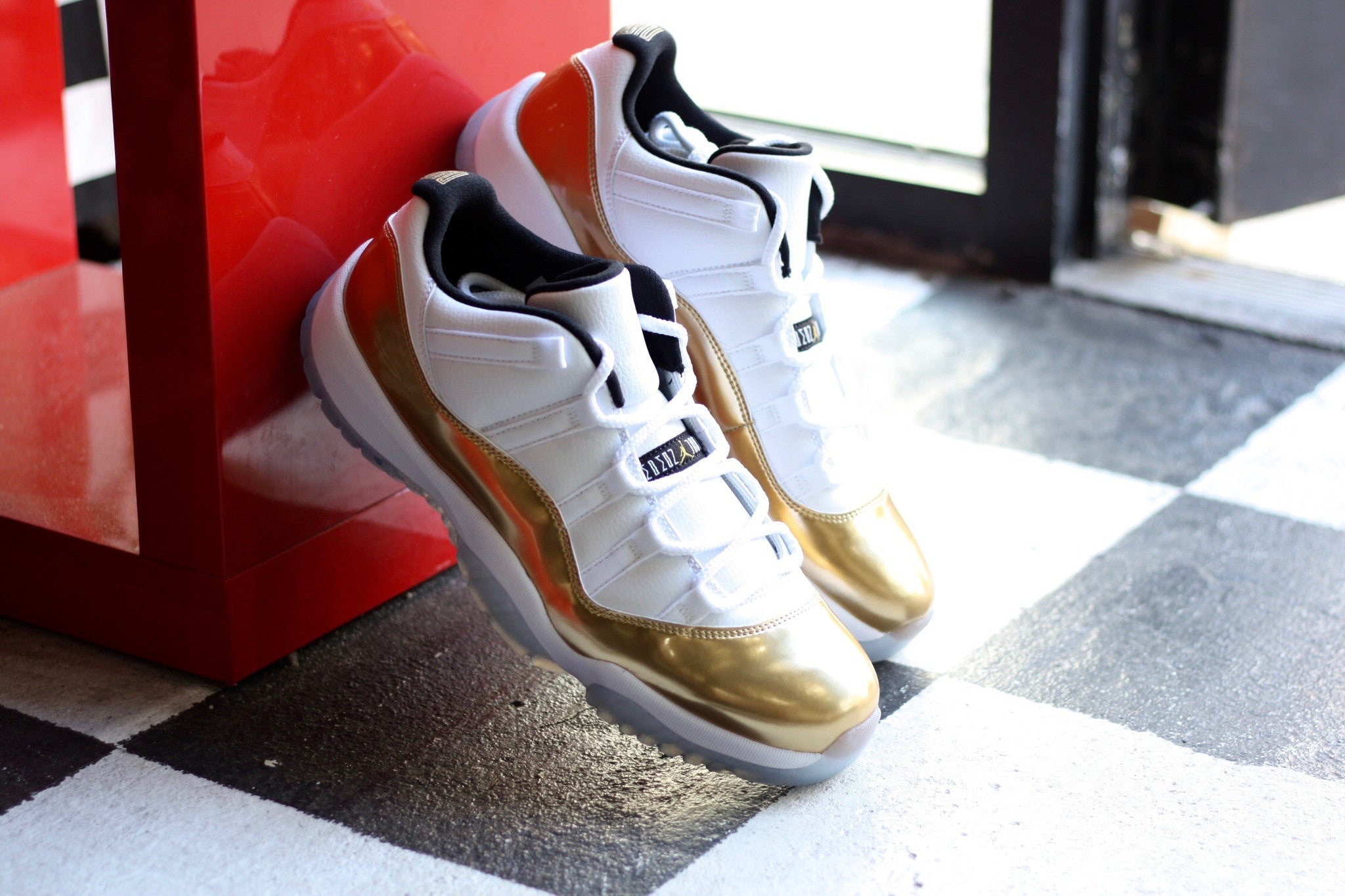 AIR JORDAN RETRO XI "CLOSING CEREMONY" GOLD - thesneakerspy