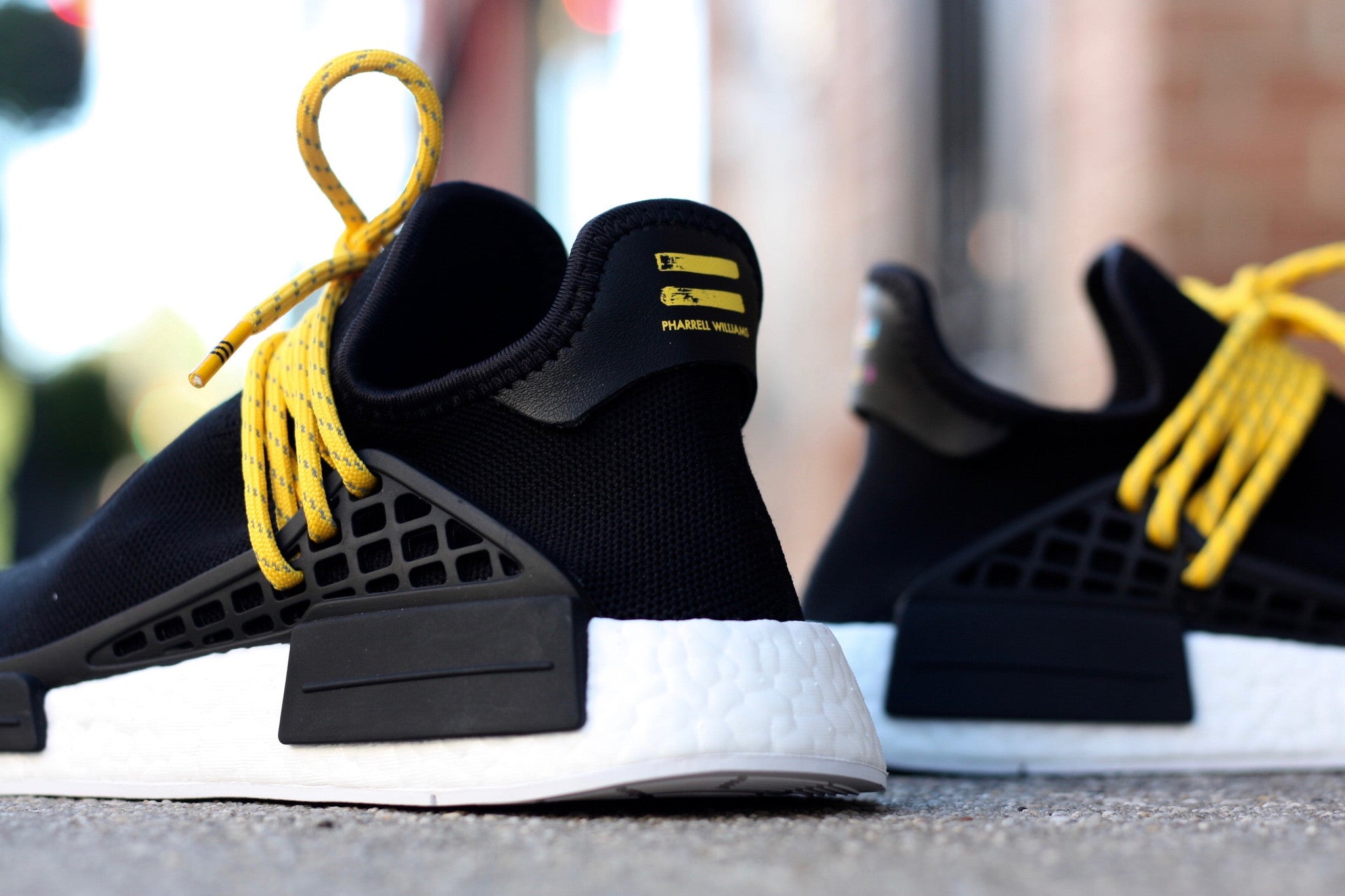 Adidas NMD x Pharrell Williams "Human Race" HU Black BB3068 - thesneakerspy