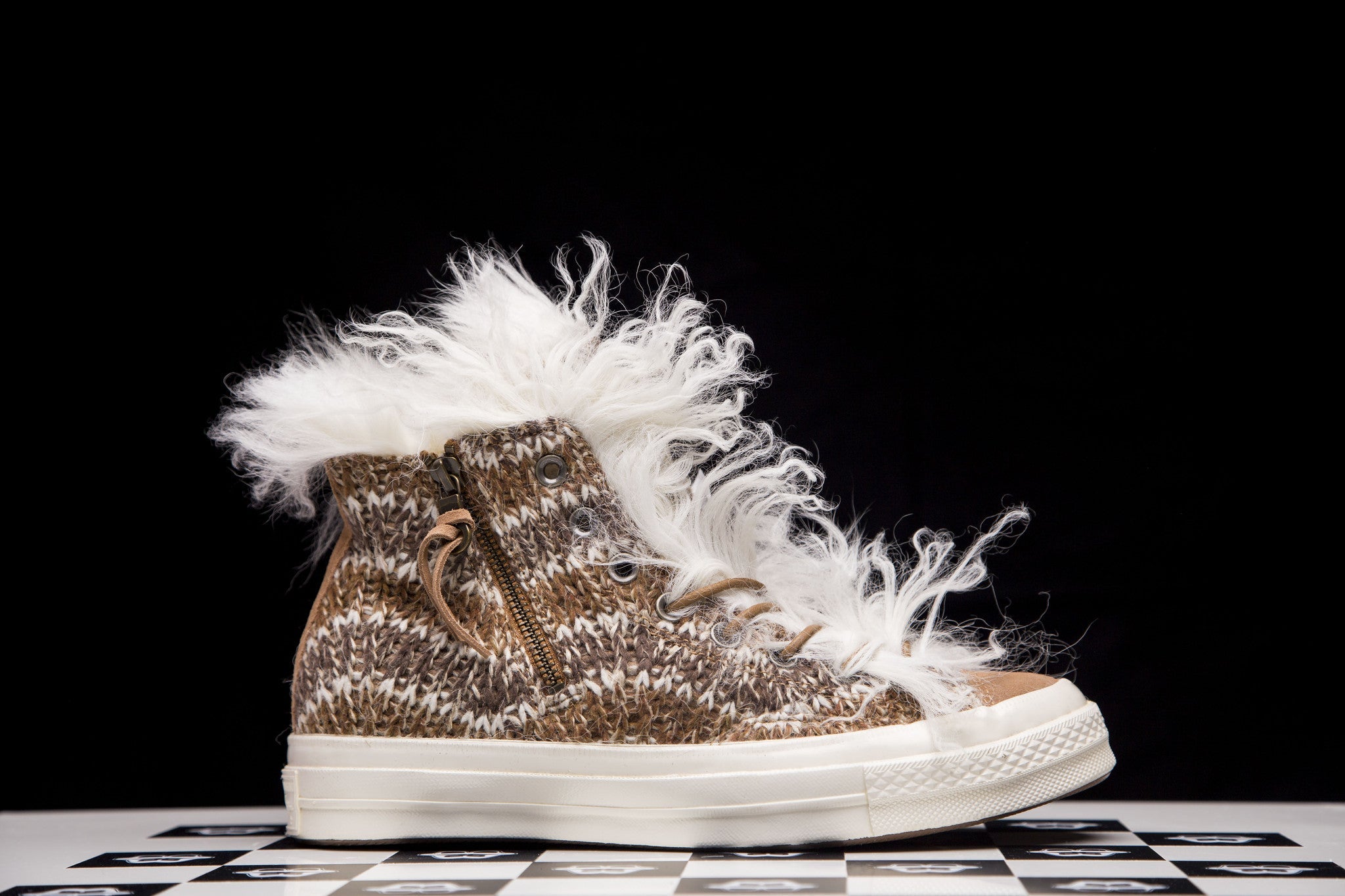 CONVERSE  X MISSONI ZIP HI FUR 146918C - thesneakerspy