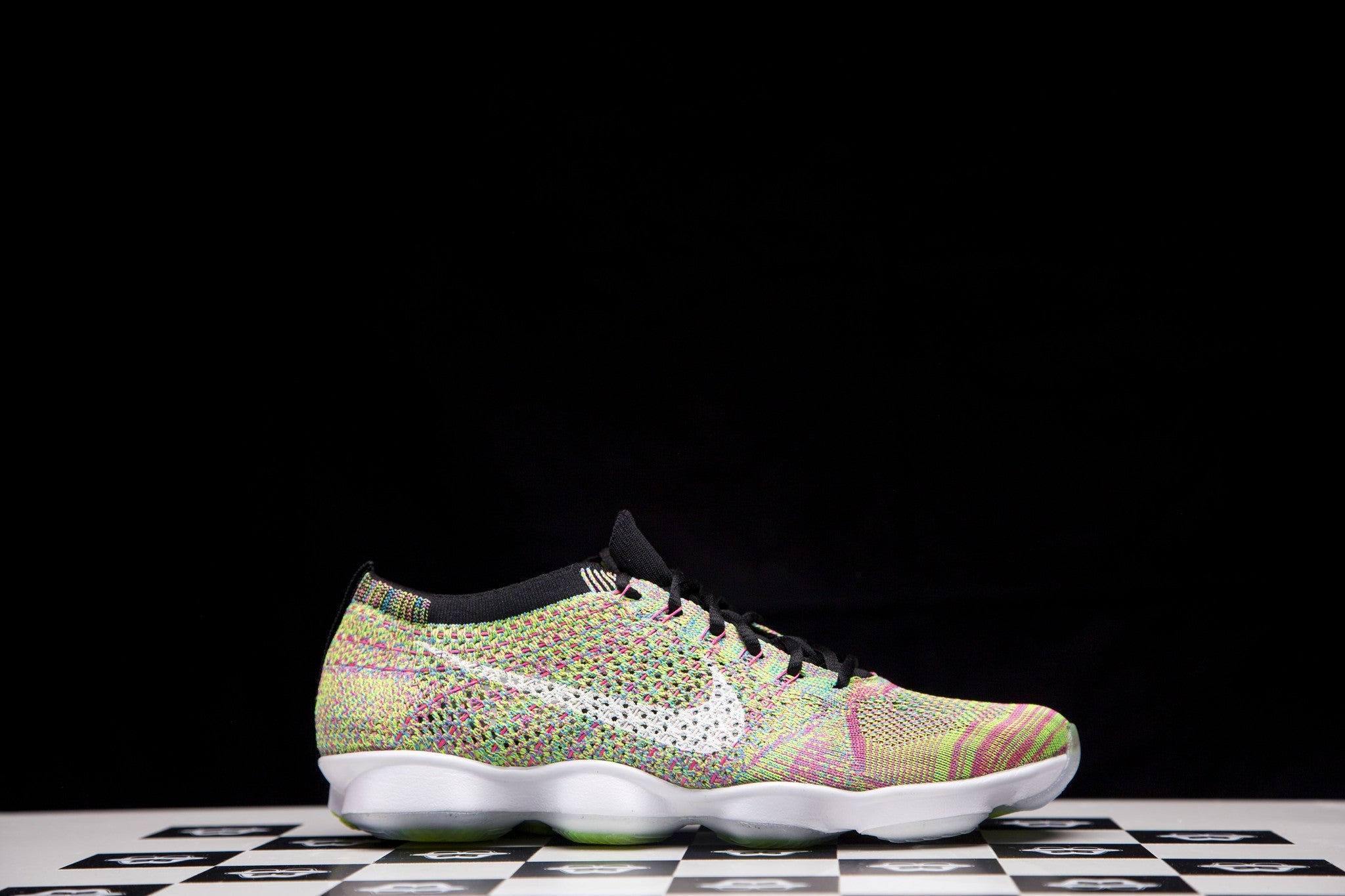 NIKE WMNS FLYKNIT ZOOM AGILITY MULTI COLOR 698616 002 - thesneakerspy