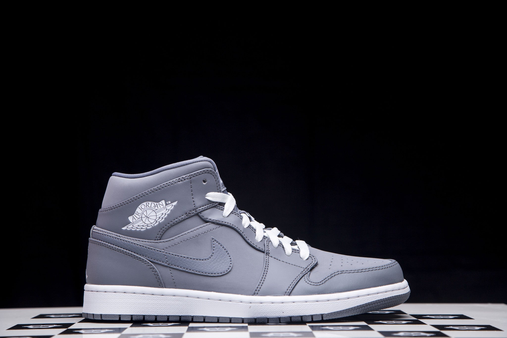 AIR JORDAN 1 MID "COOL GREY" 554724 014 - thesneakerspy