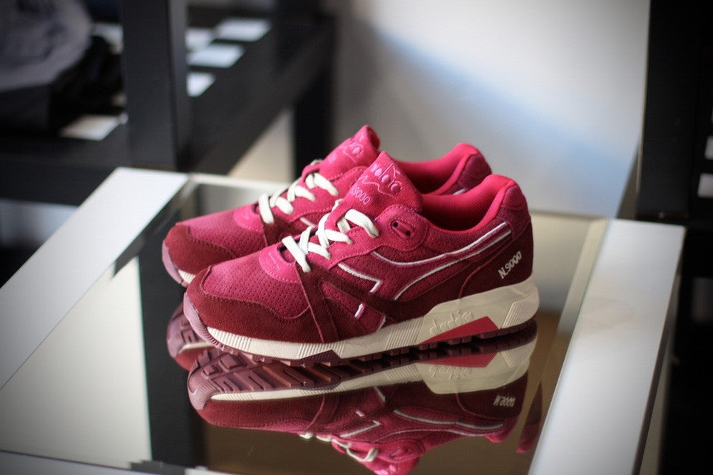 DIADORA N9000 SUEDE "RED BEET" - thesneakerspy