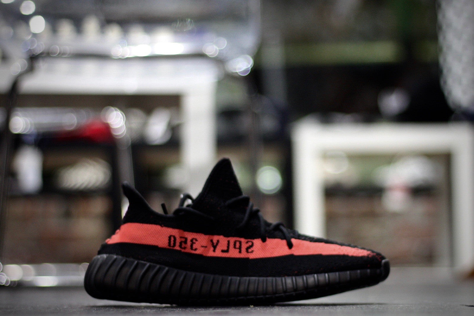 ADIDAS YEEZY BOOST 350 V2 "BLACK / RED" BY9612 - thesneakerspy