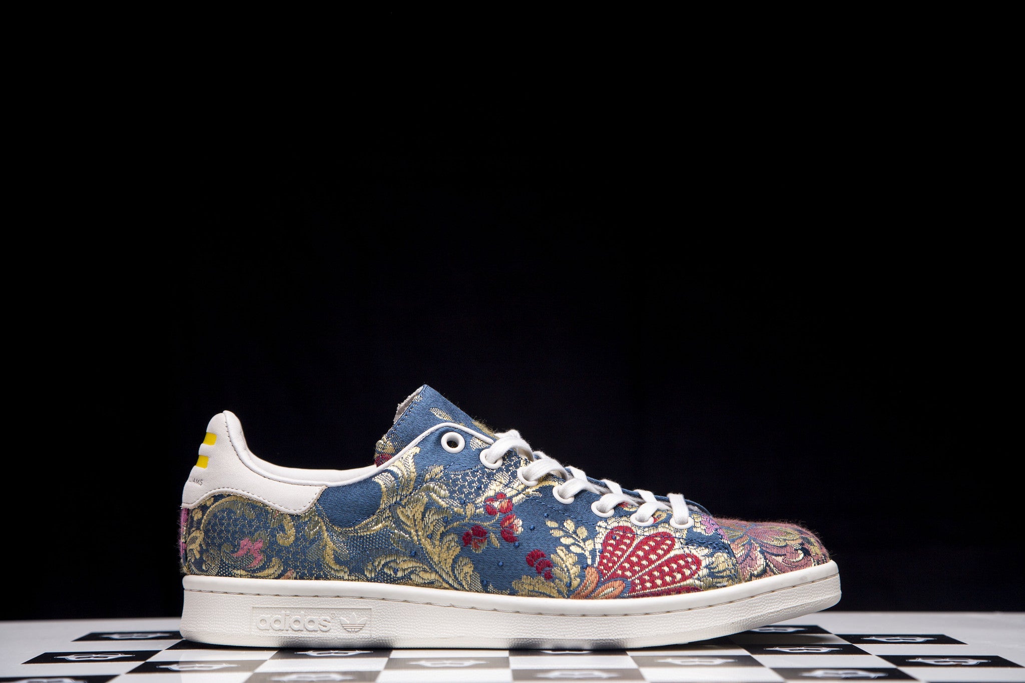 ADIDAS STAN SMITH PHARRELL WILLIAMS JACQUARD "BLUE" B25384 - thesneakerspy