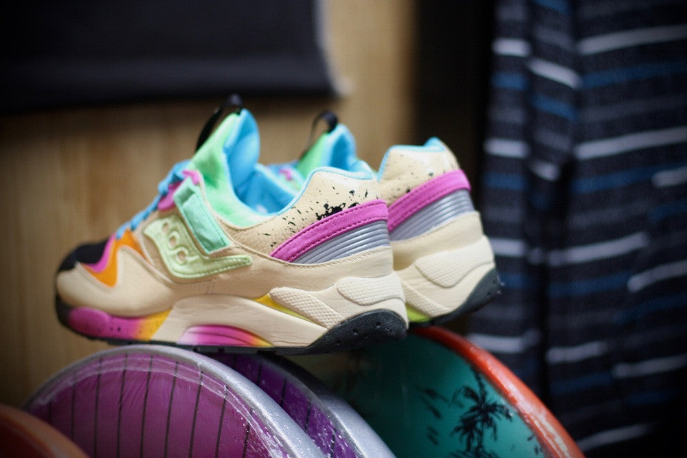 SAUCONY GRID 9000 X SHOE GALLERY MIAMI "SURF & SKATE" S70234-1 - thesneakerspy